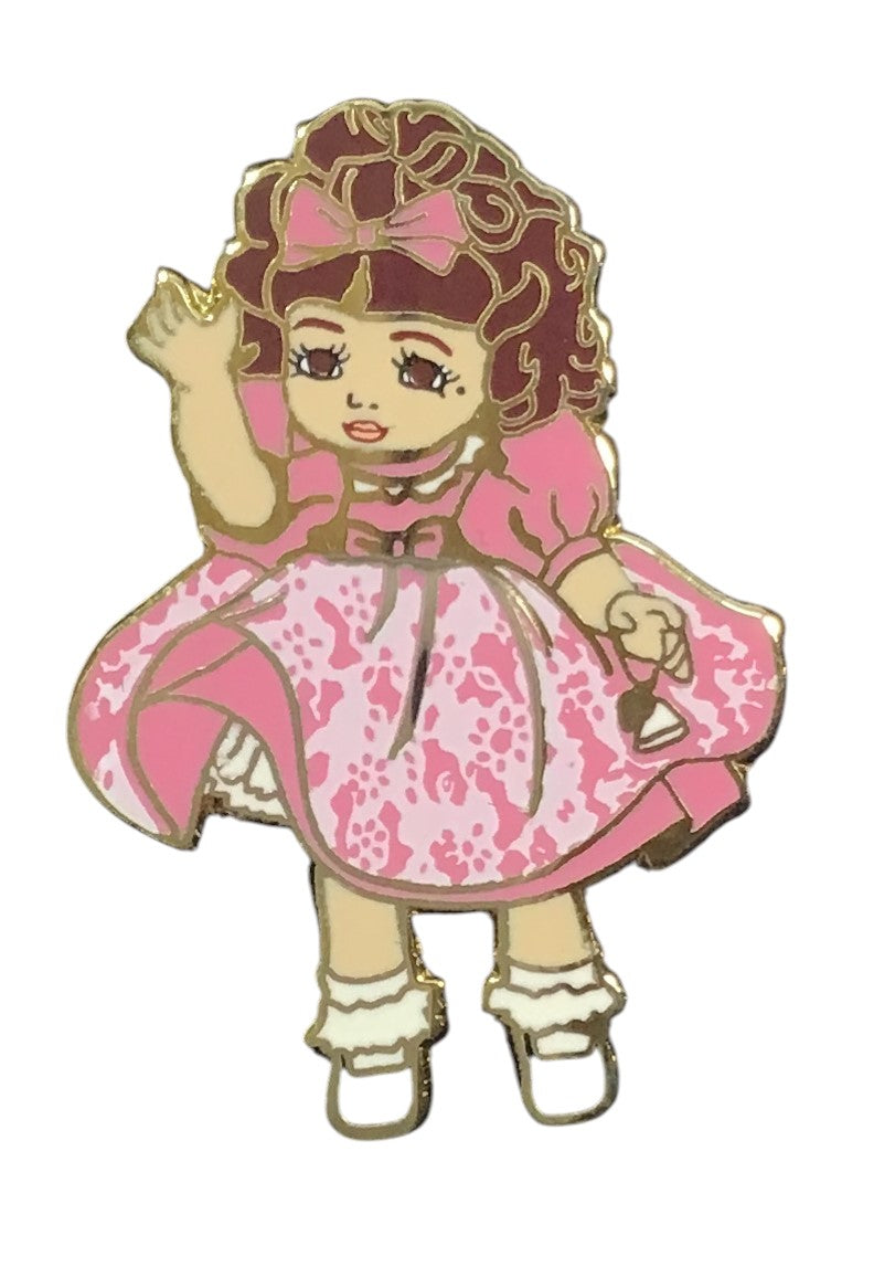 Vintage Doll Enamel Pin Set – Traci Adora Belle Helena – Knickerbocker