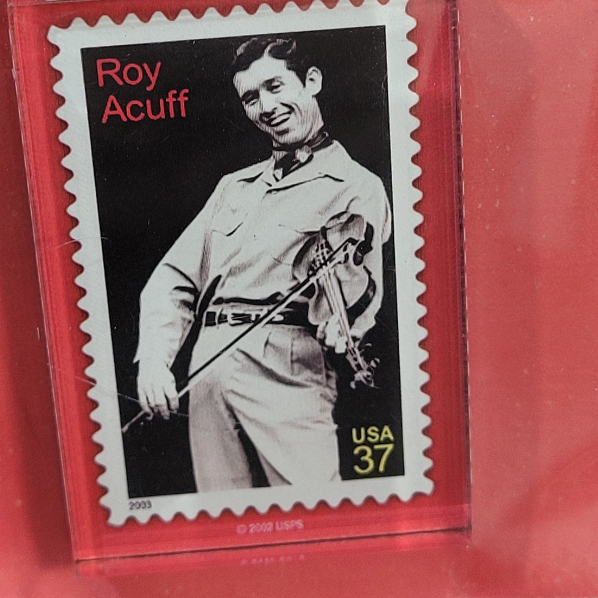 Roy Acuff USPS Stamp Magnet – Vintage Licensed Country Music Collectible