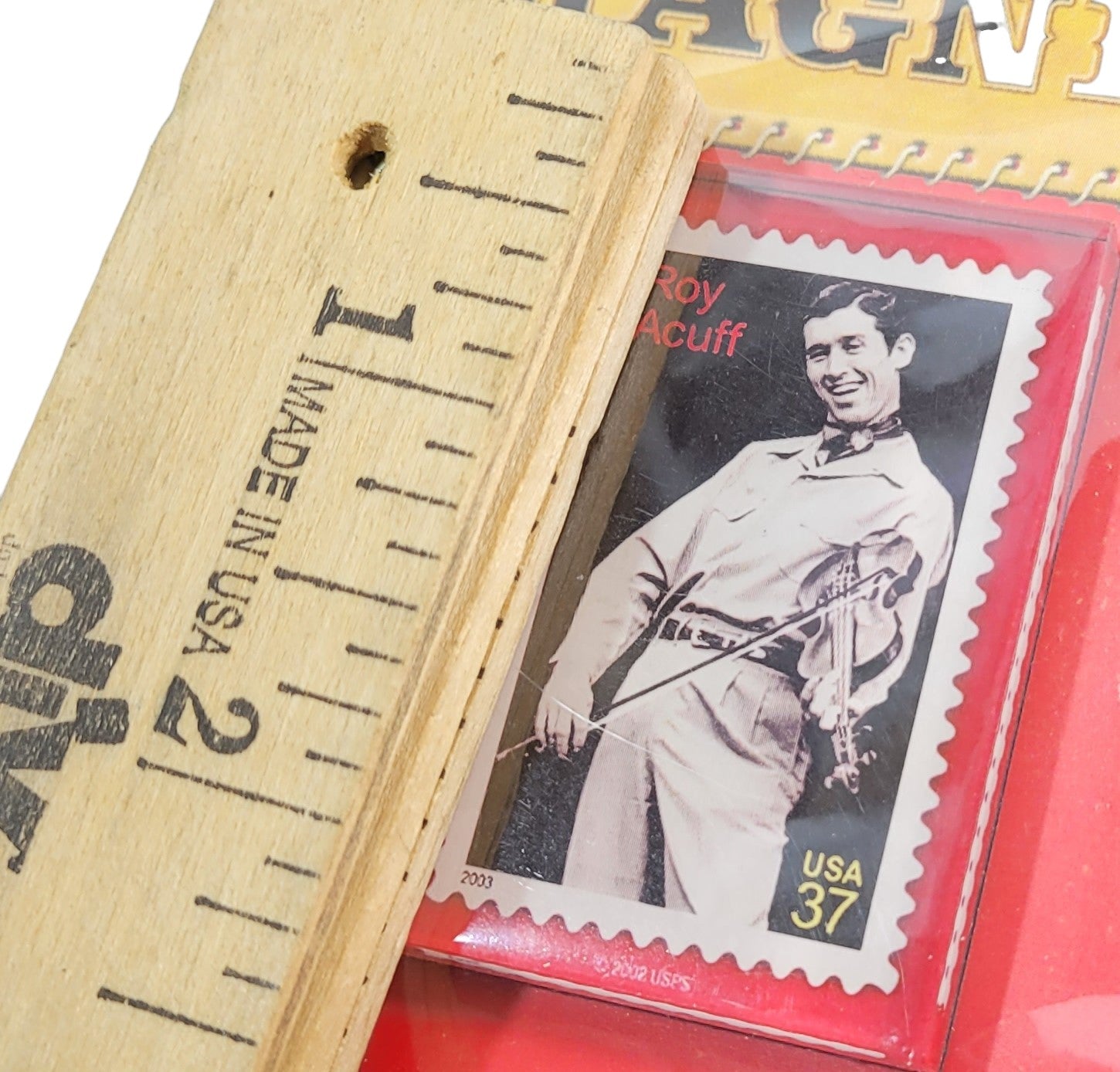 Roy Acuff USPS Stamp Magnet – Vintage Licensed Country Music Collectible