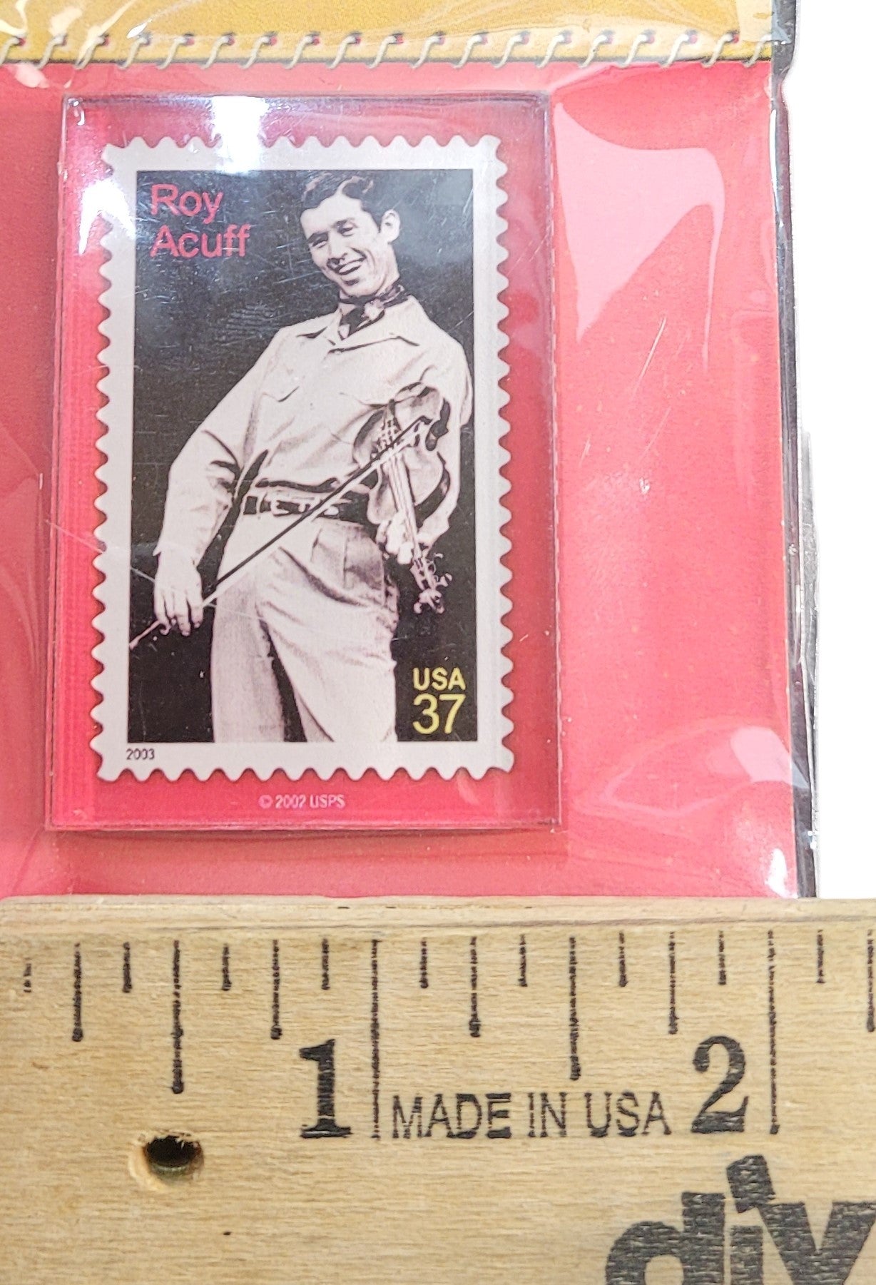 Roy Acuff USPS Stamp Magnet – Vintage Licensed Country Music Collectible