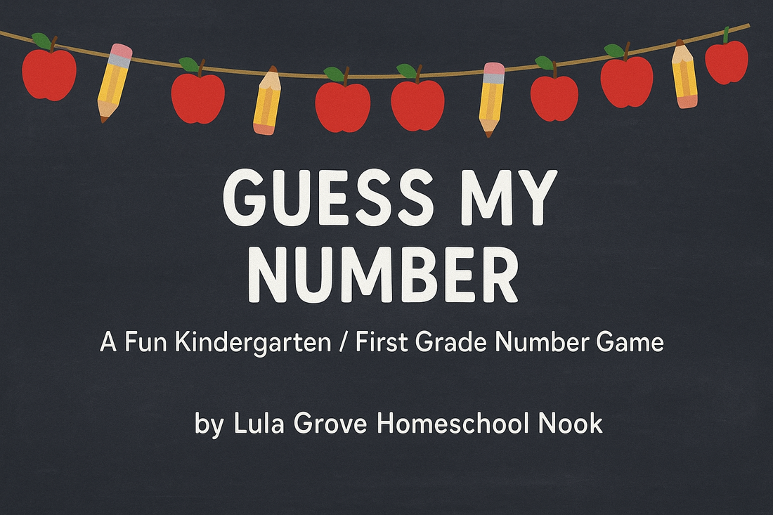 Early Math Skills Made Fun: Number Clue Game for Homeschool Learners