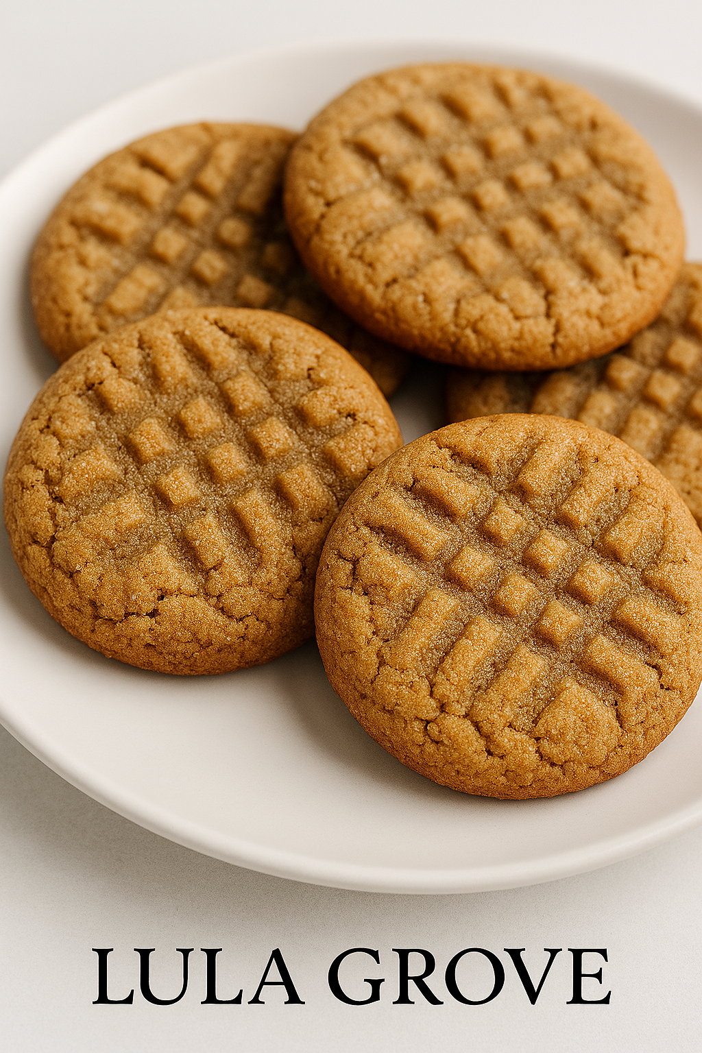 Classic Peanut Butter Cookies: A Timeless Treat from the Lula Grove Recipe Box