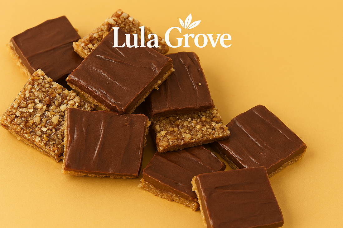 Chocolate Pecan Bliss Bars – A Vintage Treat from the Lula Grove Recipe Box