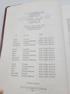 KJV Giant Print Reference Bible – Holman 1998 Burgundy – Vintage Edition
