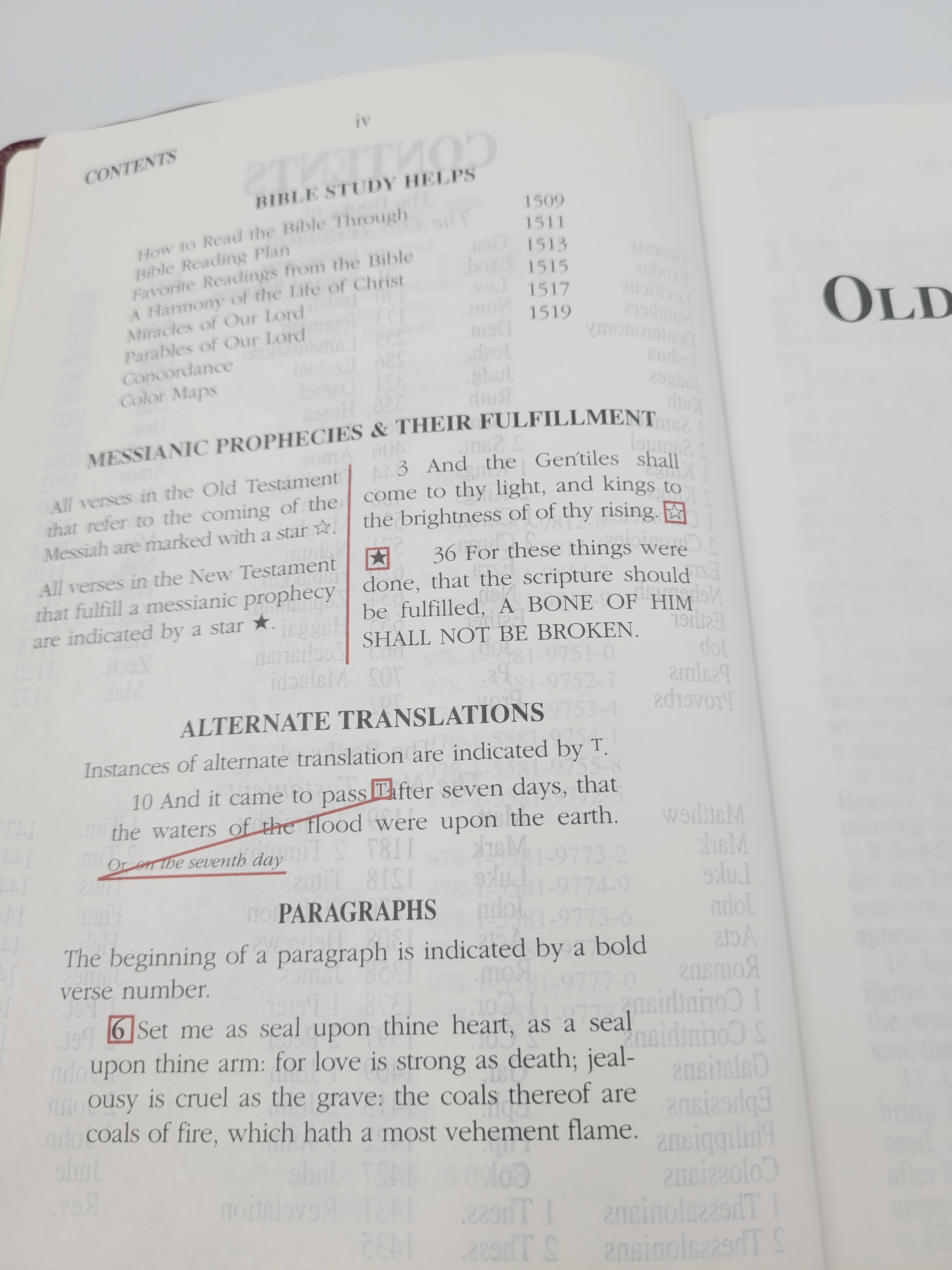 KJV Giant Print Reference Bible – Holman 1998 Burgundy – Vintage Edition