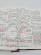 KJV Giant Print Reference Bible – Holman 1998 Burgundy – Vintage Edition