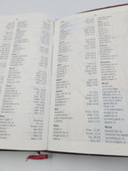 KJV Giant Print Reference Bible – Holman 1998 Burgundy – Vintage Edition