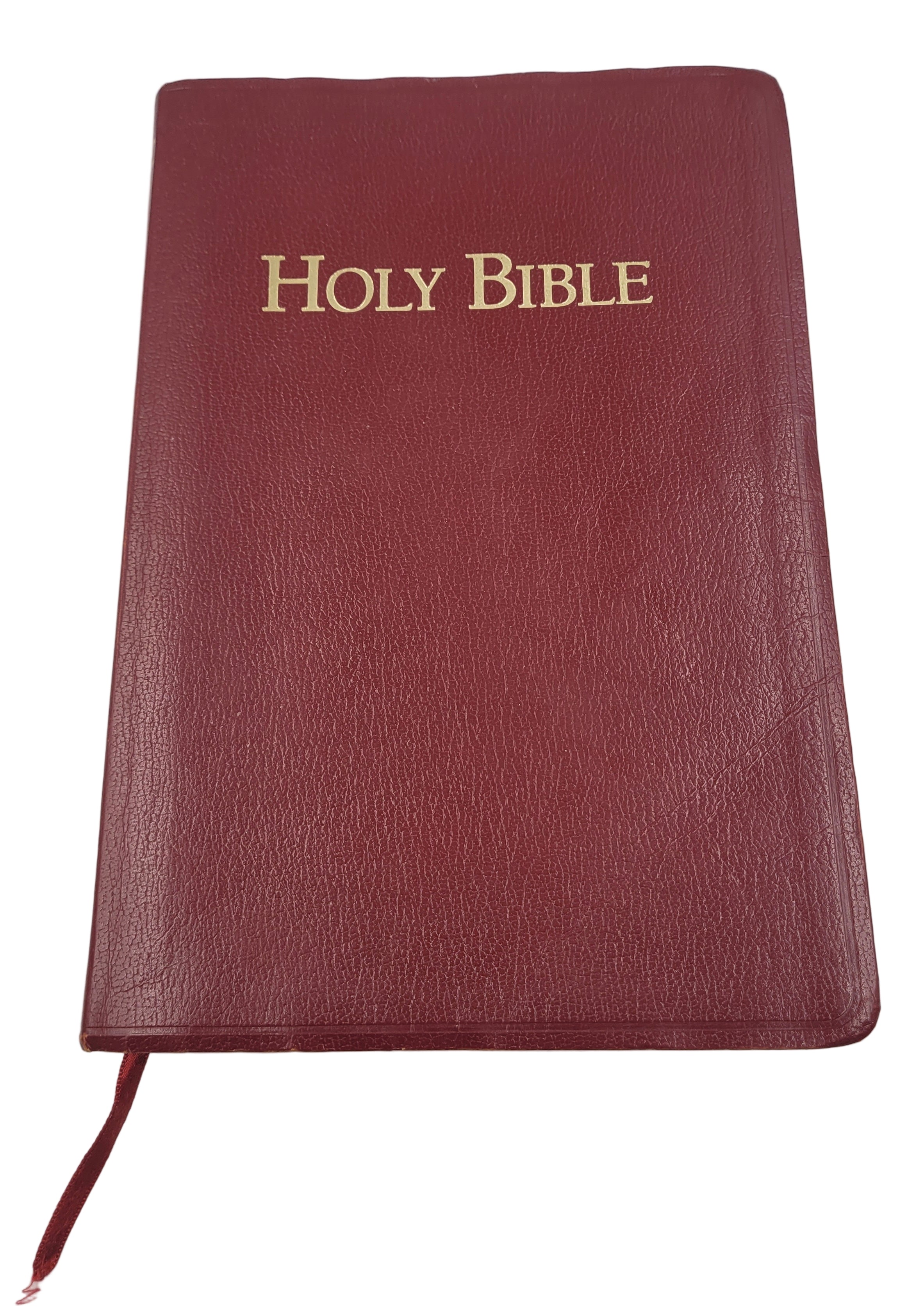 KJV Giant Print Reference Bible – Holman 1998 Burgundy – Vintage Edition