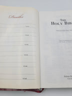 KJV Giant Print Reference Bible – Holman 1998 Burgundy – Vintage Edition