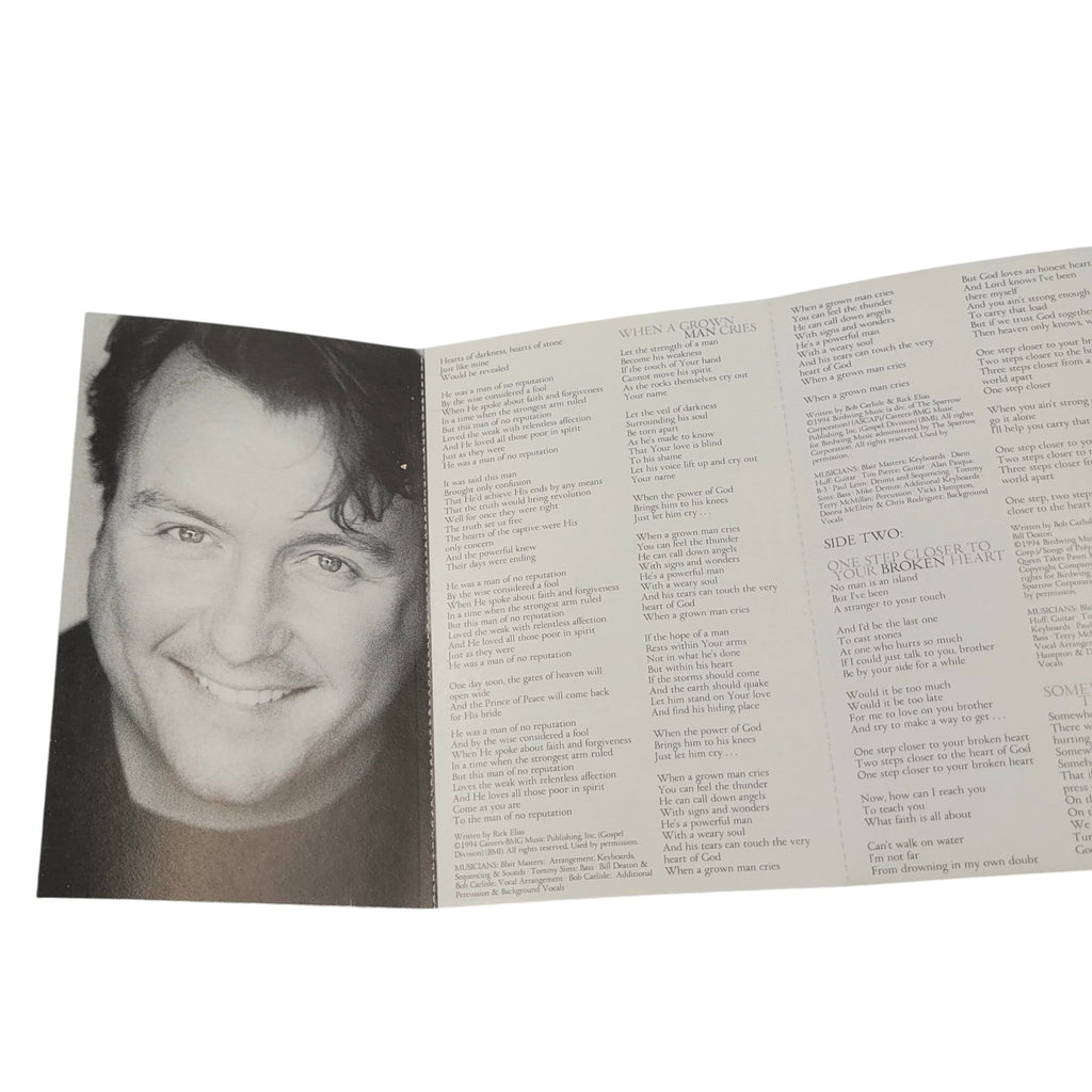 Bob Carlisle – The Hope of a Man (1994) Cassette Tape | Sparrow Records | Tested & Working