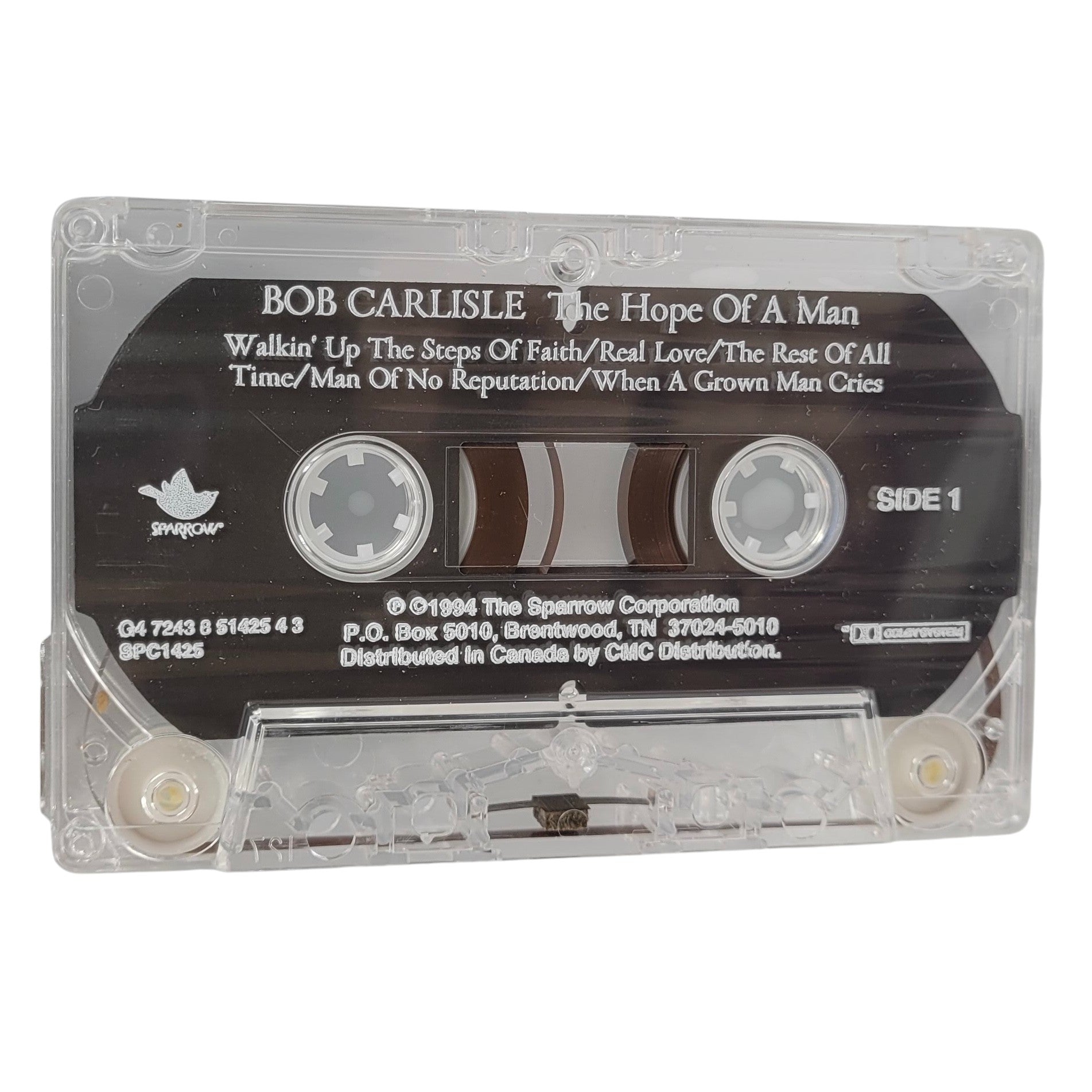 Bob Carlisle – The Hope of a Man (1994) Cassette Tape | Sparrow Records | Tested & Working