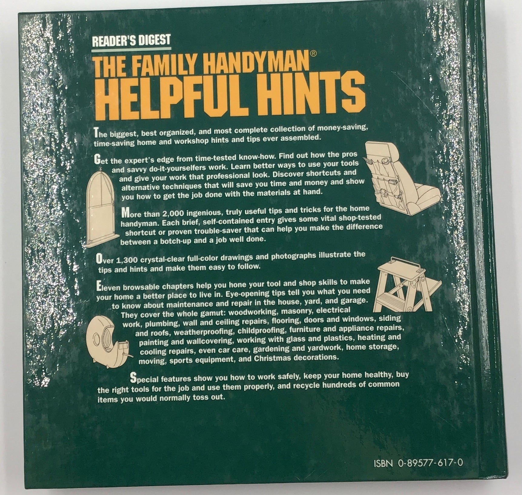 Reader's Digest The Family Handyman Helpful Hints - Quick & Easy Solutions, Time-Saving Tips, Tricks of the Trade