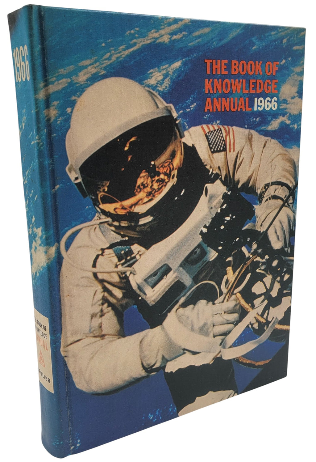 The Book of Knowledge Annual 1966 – Grolier Vintage Space Race Edition