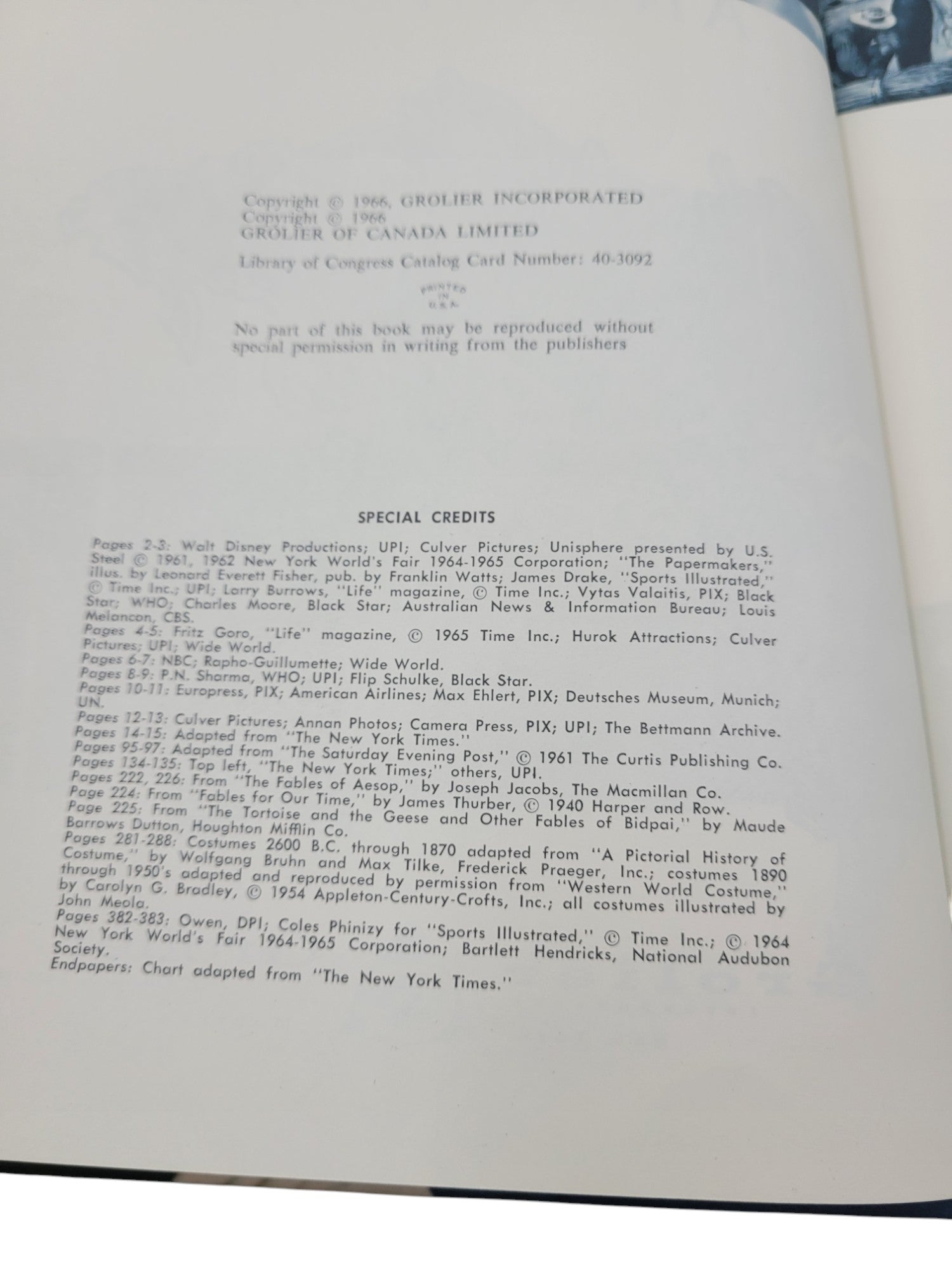 The Book of Knowledge Annual 1966 – Grolier Vintage Space Race Edition