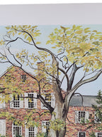 Rare 1978 Wickland Print by Sara Trigg – Home of Three Governors