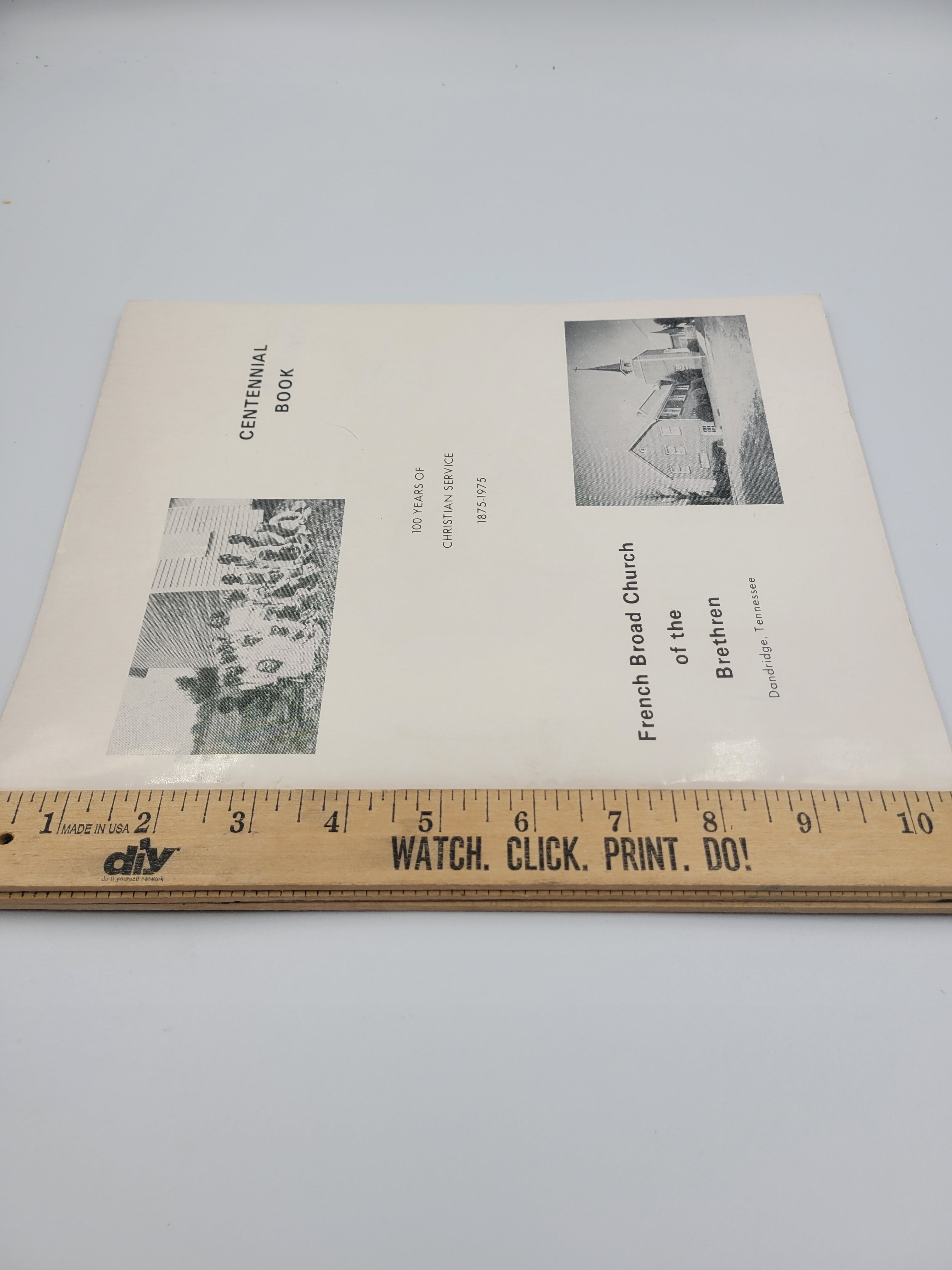Centennial Book – French Broad Church of the Brethren (1875–1975) | Dandridge, Tennessee History