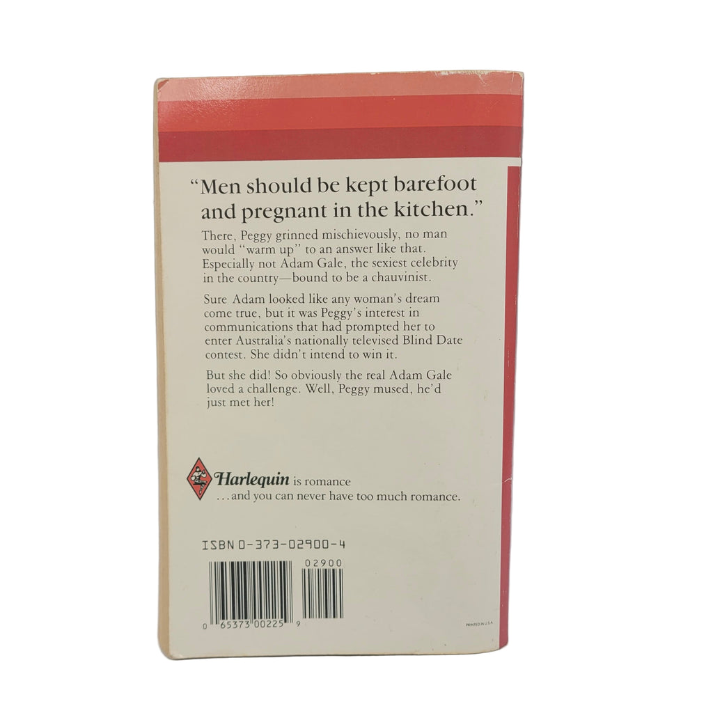 Blind Date by Emma Darcy – Harlequin Romance #2900 (1988 Edition)