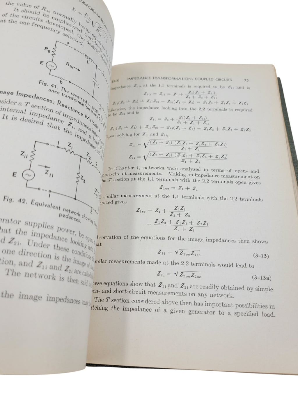 Networks, Lines and Fields by John D. Ryder – 1949 First Edition – Prentice-Hall – Vintage Electrical Engineering Hardcover
