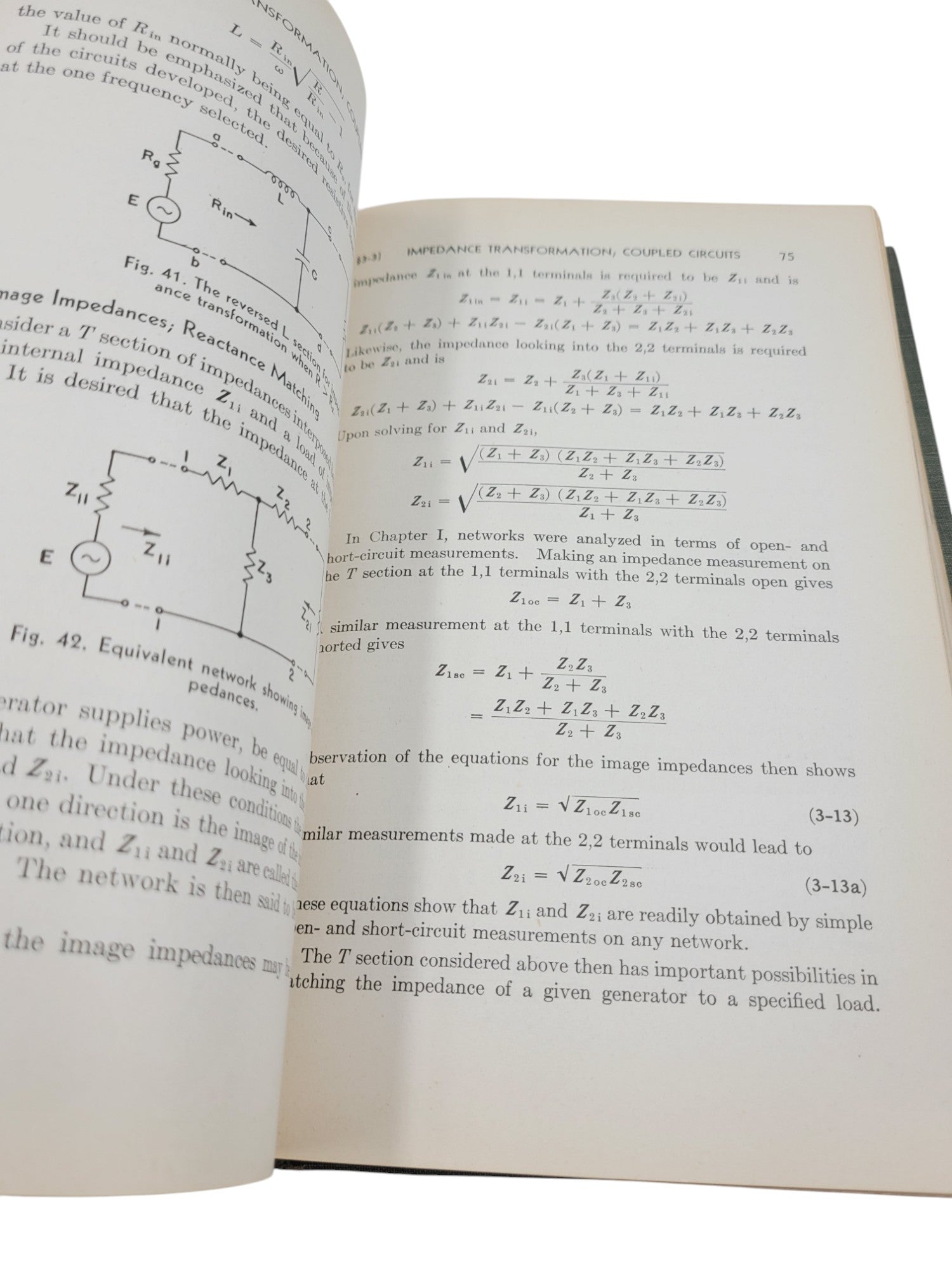 Networks, Lines and Fields by John D. Ryder – 1949 First Edition – Prentice-Hall – Vintage Electrical Engineering Hardcover