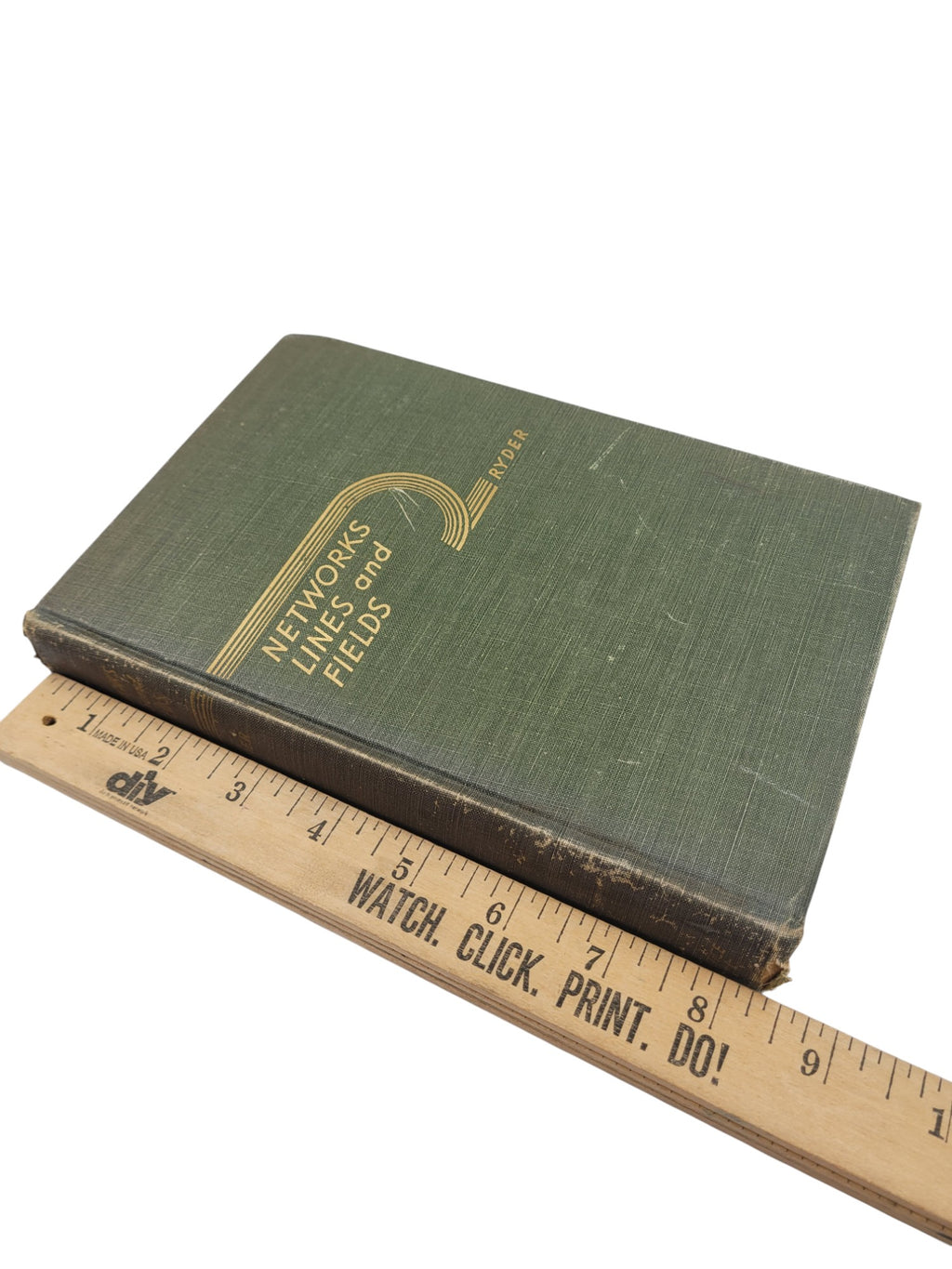 Networks, Lines and Fields by John D. Ryder – 1949 First Edition – Prentice-Hall – Vintage Electrical Engineering Hardcover