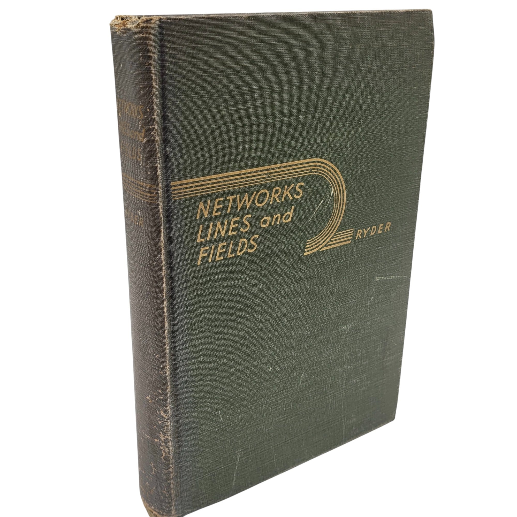 Networks, Lines and Fields by John D. Ryder – 1949 First Edition – Prentice-Hall – Vintage Electrical Engineering Hardcover