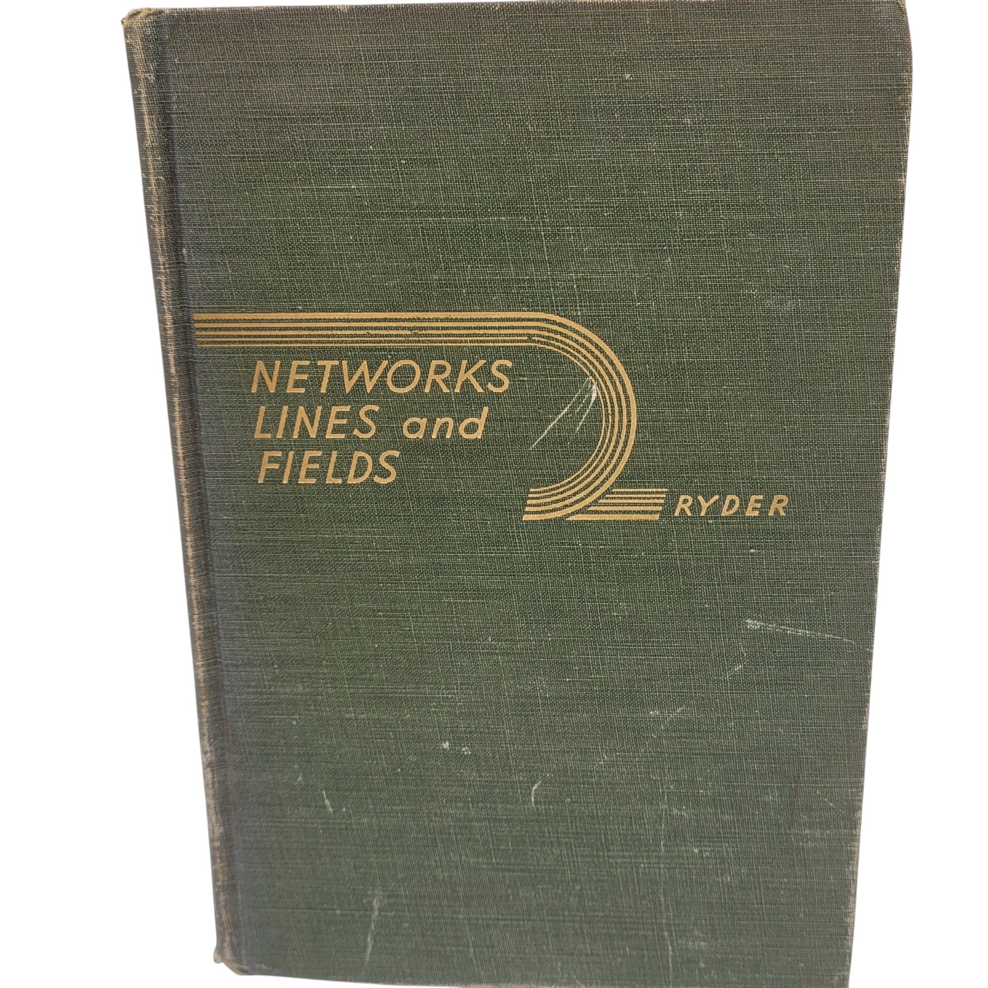 Networks, Lines and Fields by John D. Ryder – 1949 First Edition – Prentice-Hall – Vintage Electrical Engineering Hardcover