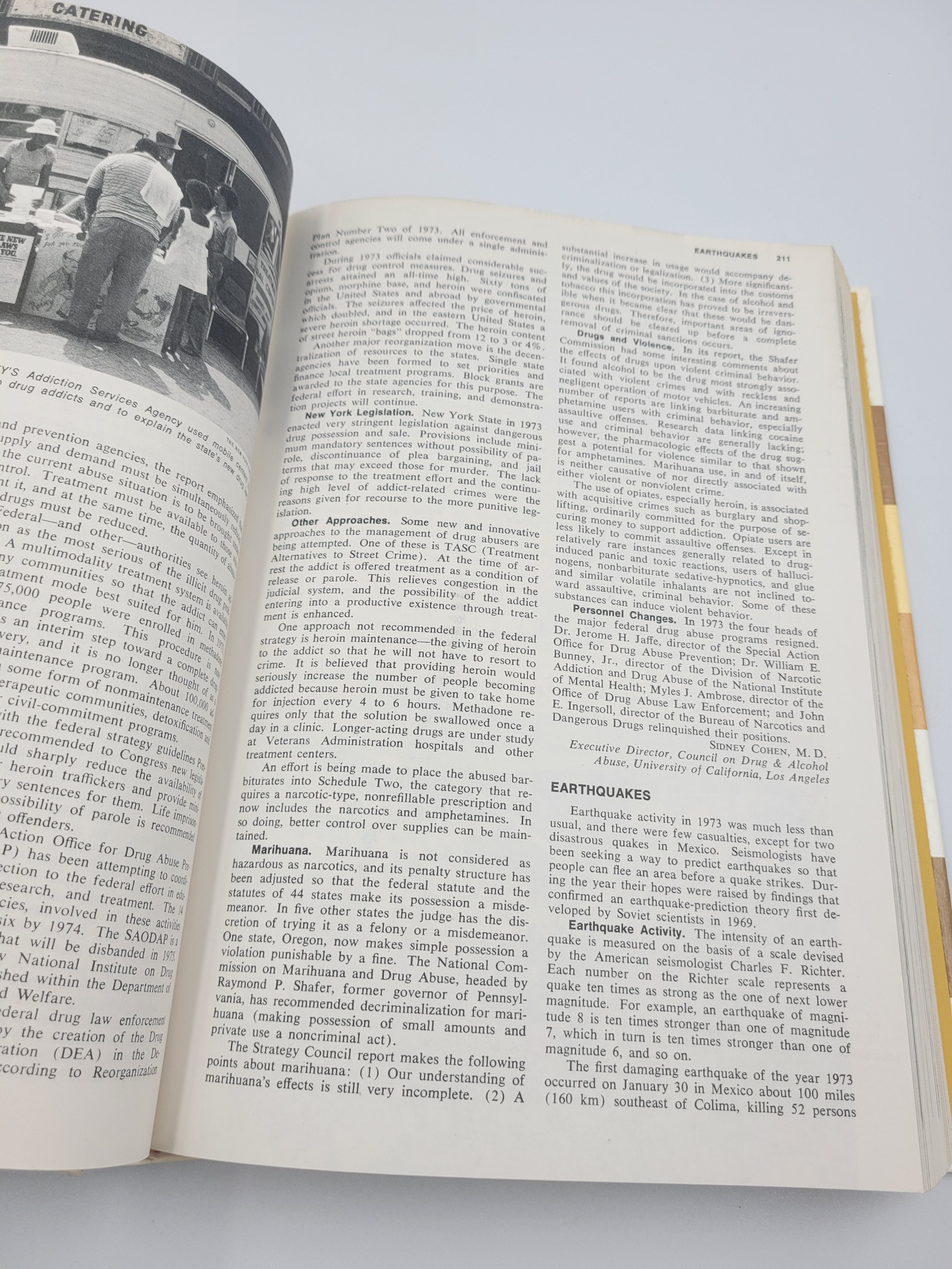 Encyclopedia Year Book 1974 by Grolier | Vintage Publishing History