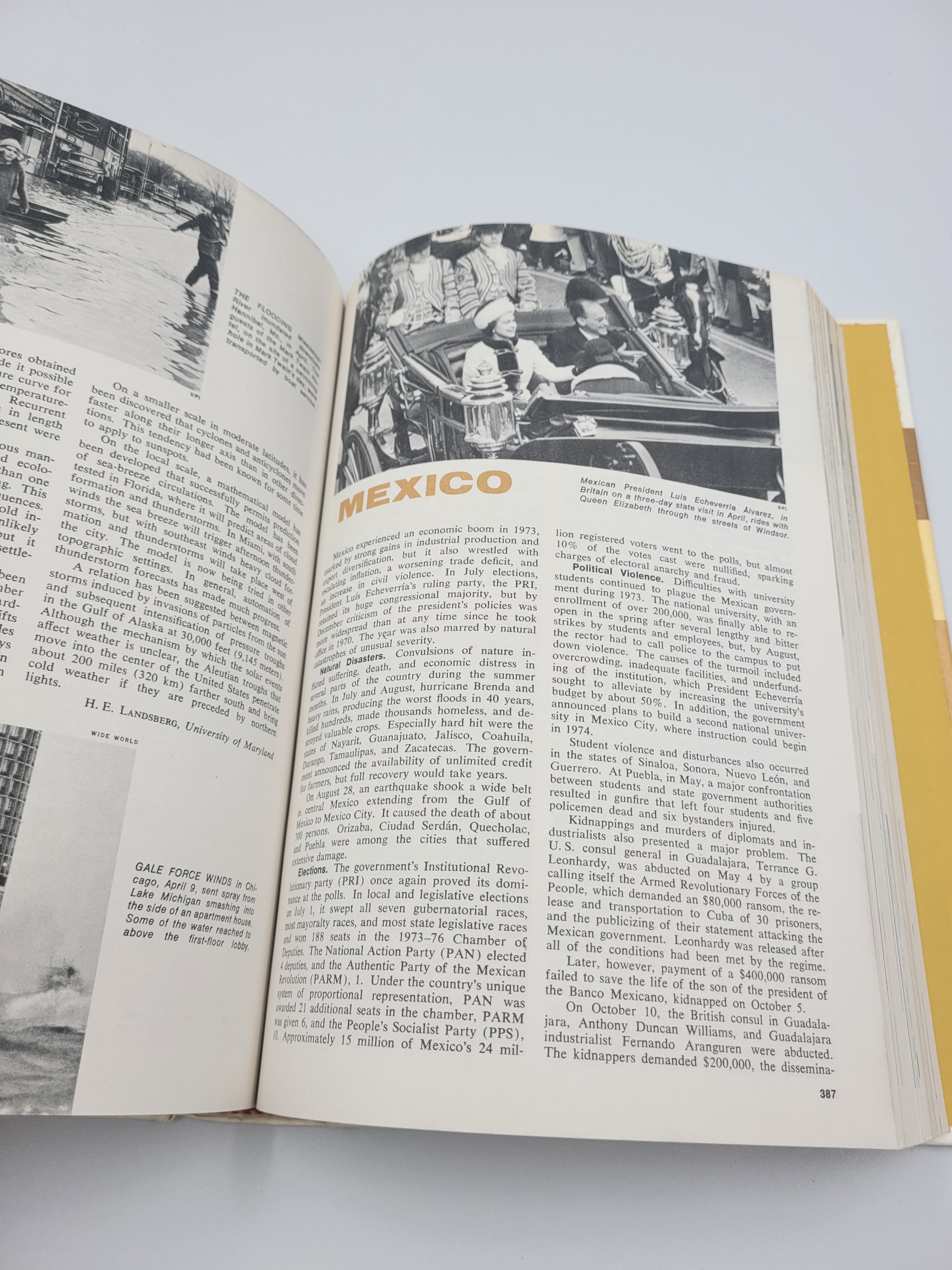 Encyclopedia Year Book 1974 by Grolier | Vintage Publishing History
