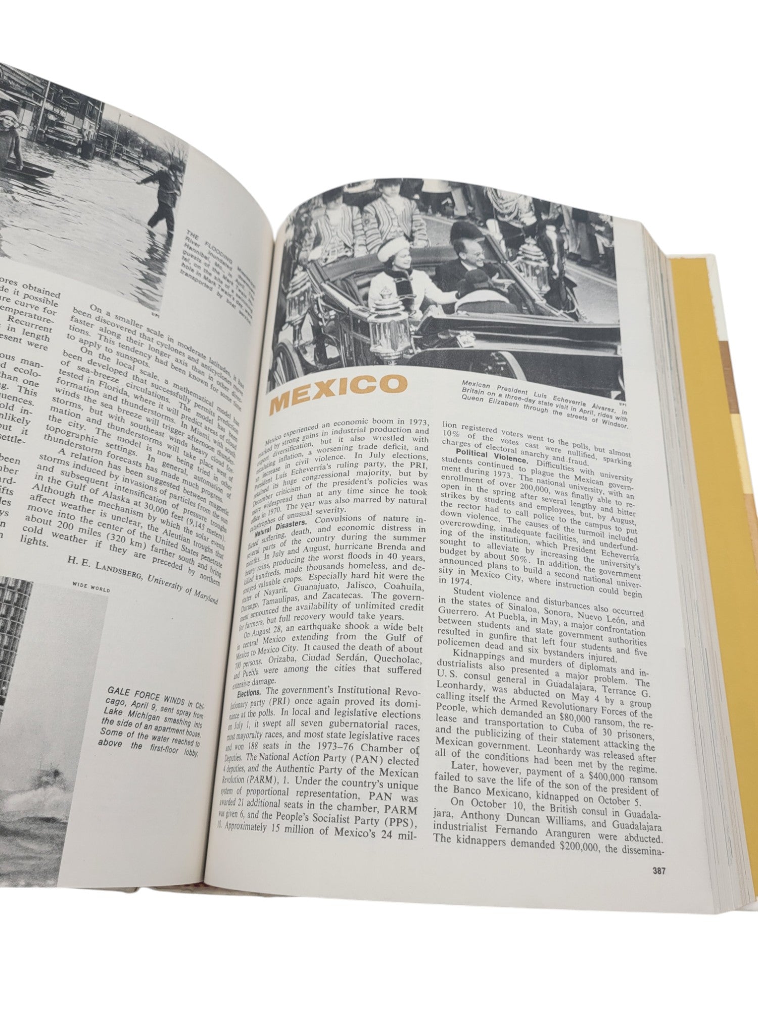 Encyclopedia Year Book 1974 by Grolier | Vintage Publishing History