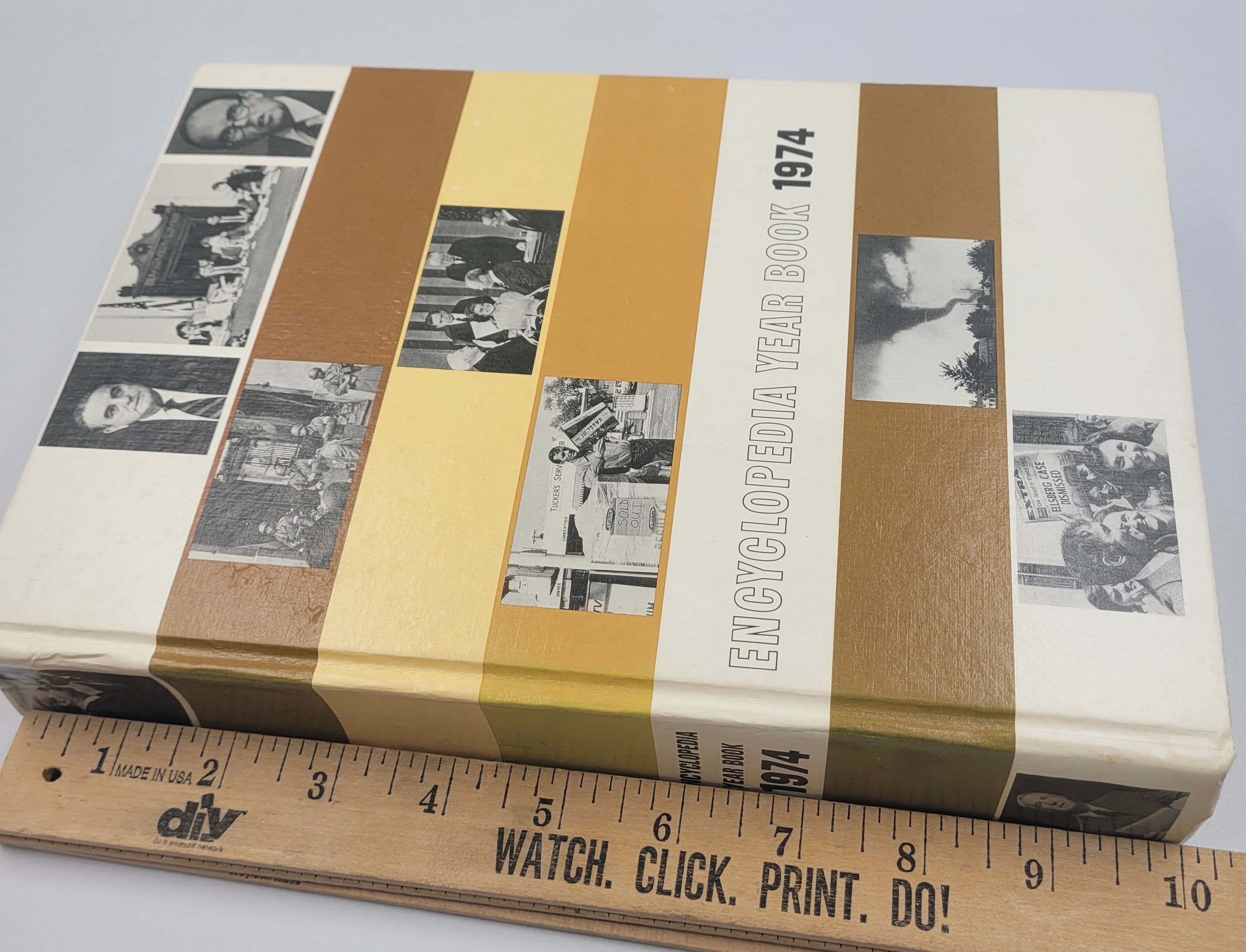Encyclopedia Year Book 1974 by Grolier | Vintage Publishing History