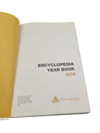 Encyclopedia Year Book 1974 by Grolier | Vintage Publishing History