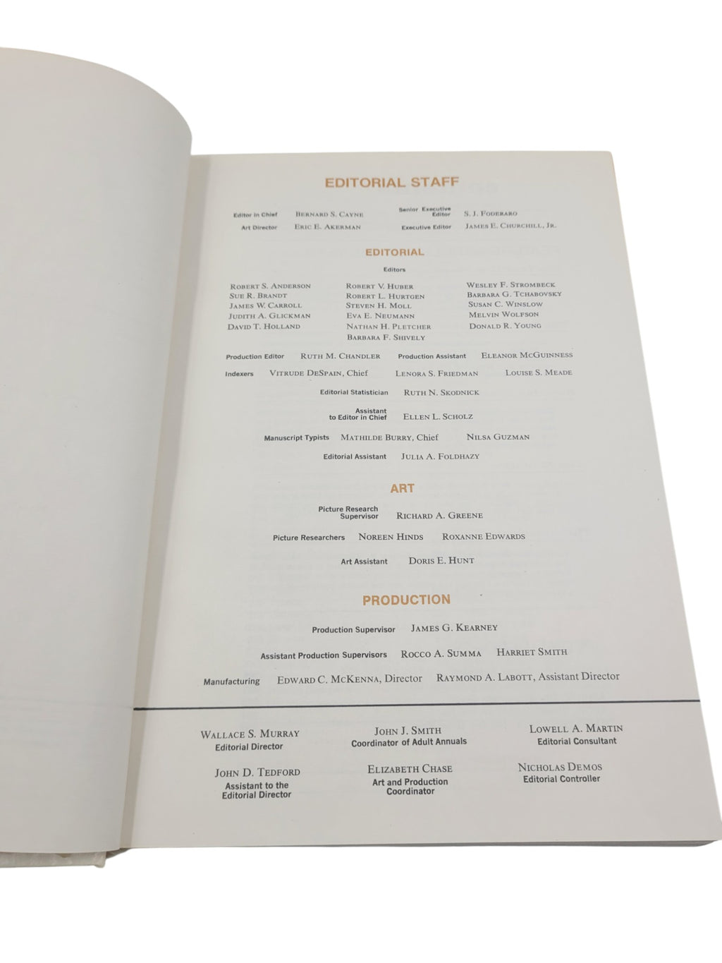 Encyclopedia Year Book 1974 by Grolier | Vintage Publishing History
