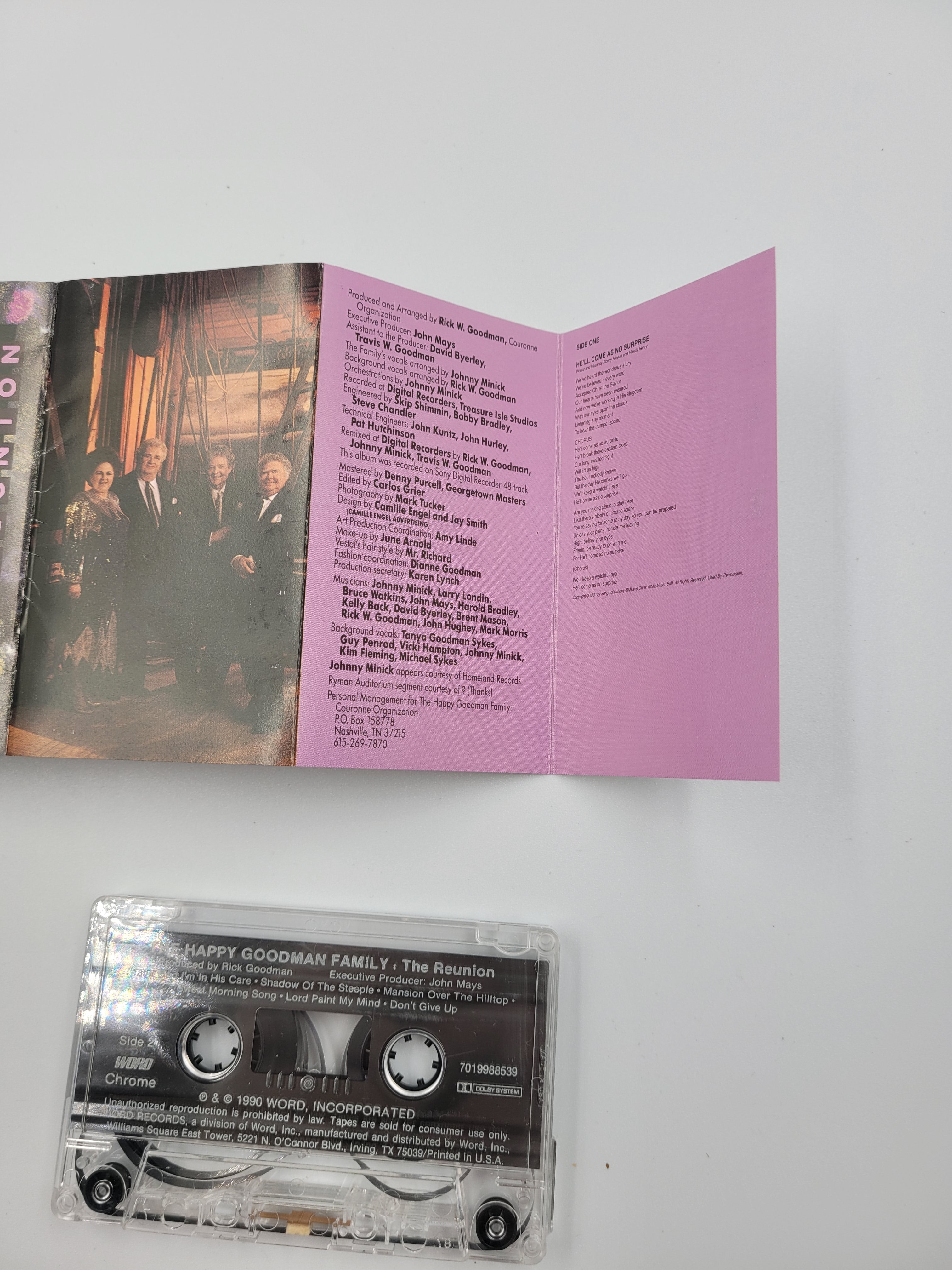 The Happy Goodman Family – The Reunion (Vintage Gospel Cassette, Tested)