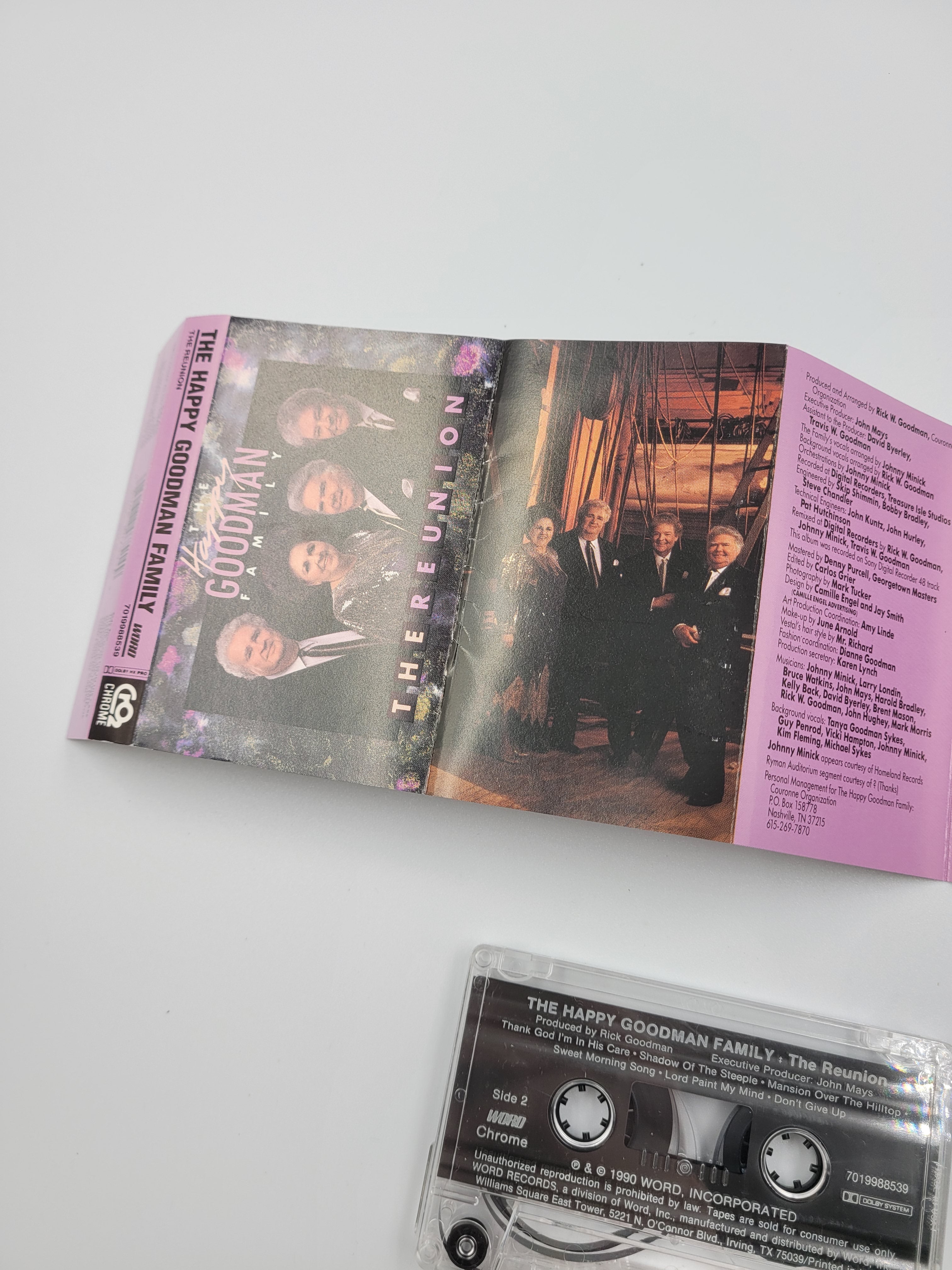 The Happy Goodman Family – The Reunion (Vintage Gospel Cassette, Tested)