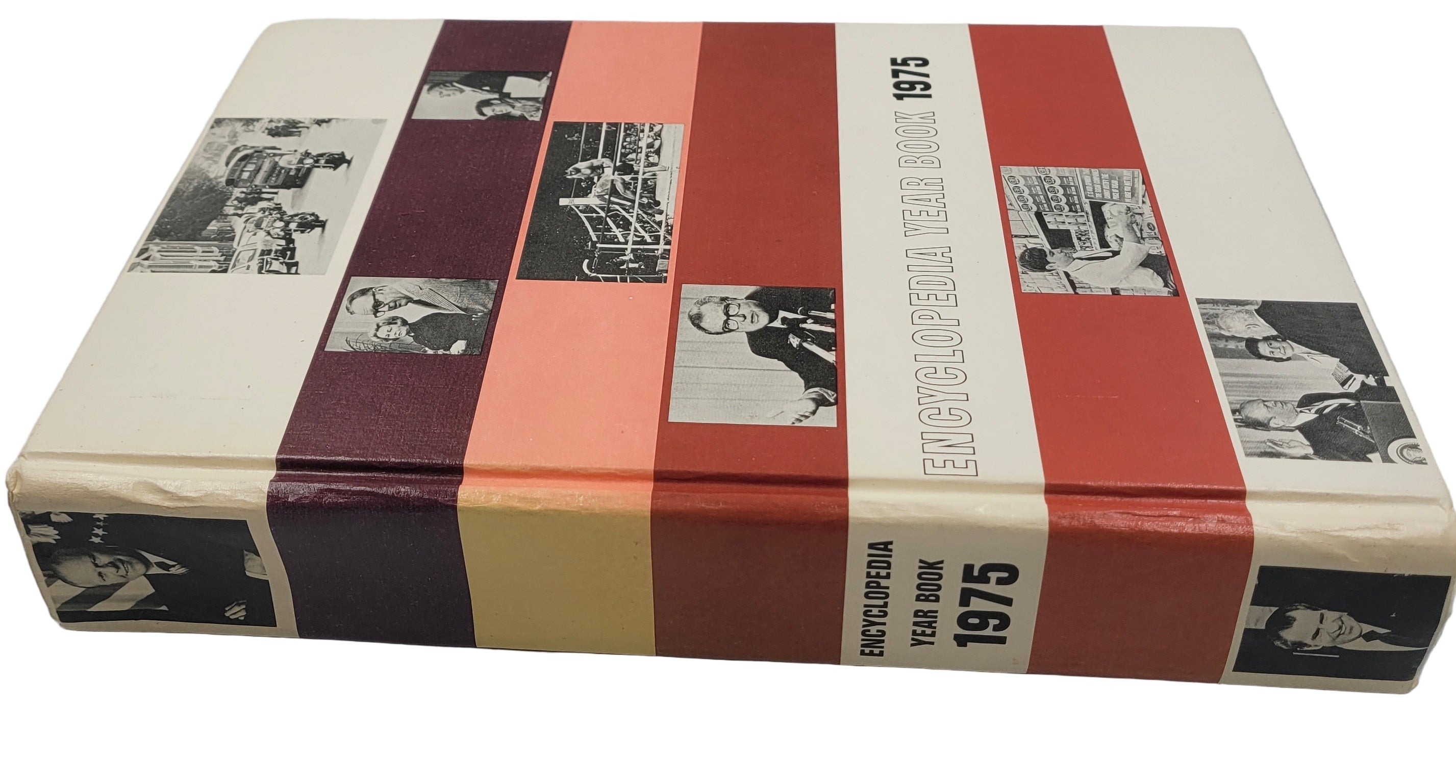 1975 Grolier Encyclopedia Year Book – Historical Events & Photography