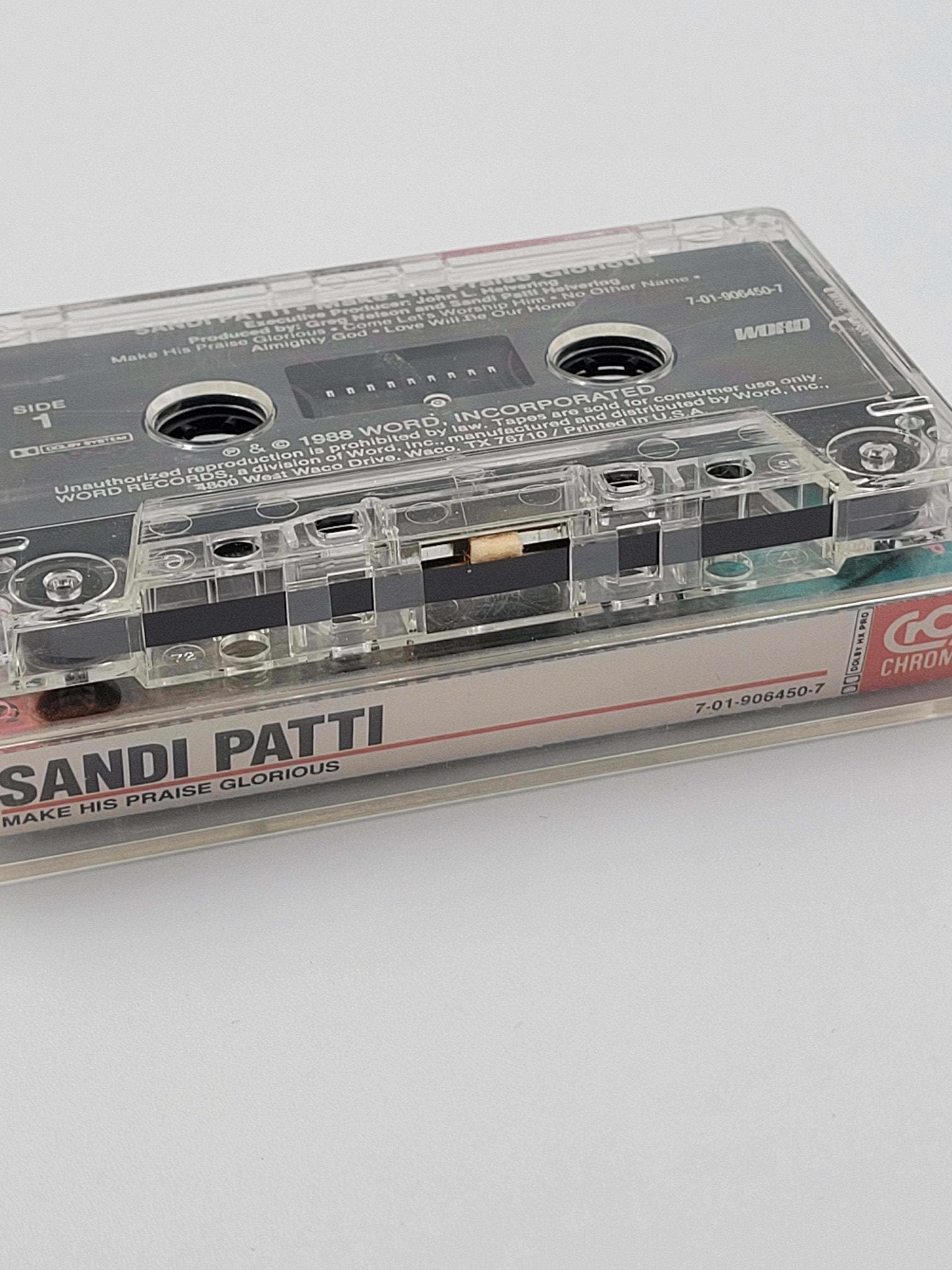 Sandi Patti – Make His Praise Glorious (1988) Cassette | Word Inc. | Tested