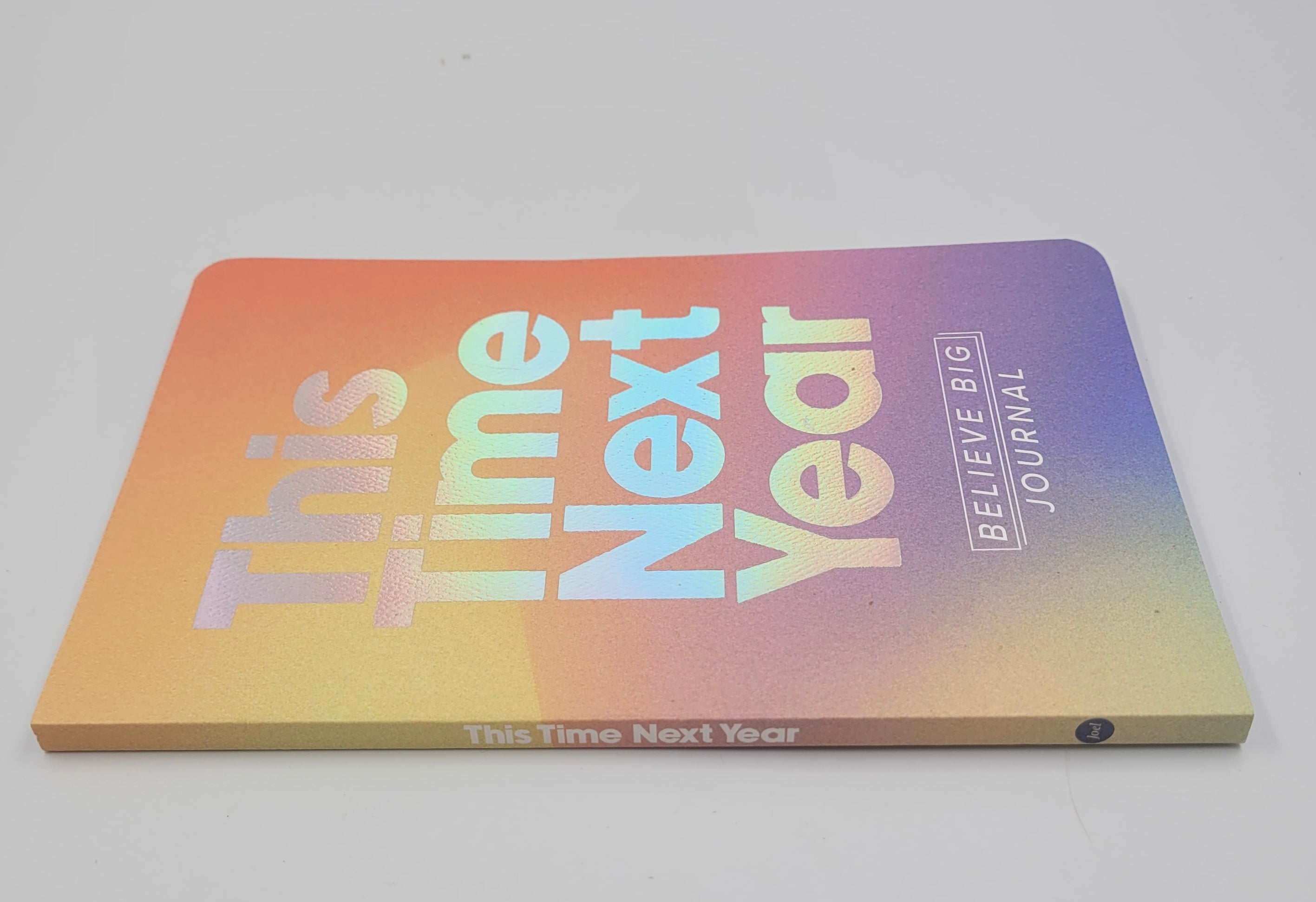 This Time Next Year – Believe Big Journal by Joel Osteen (2020, Paperback)