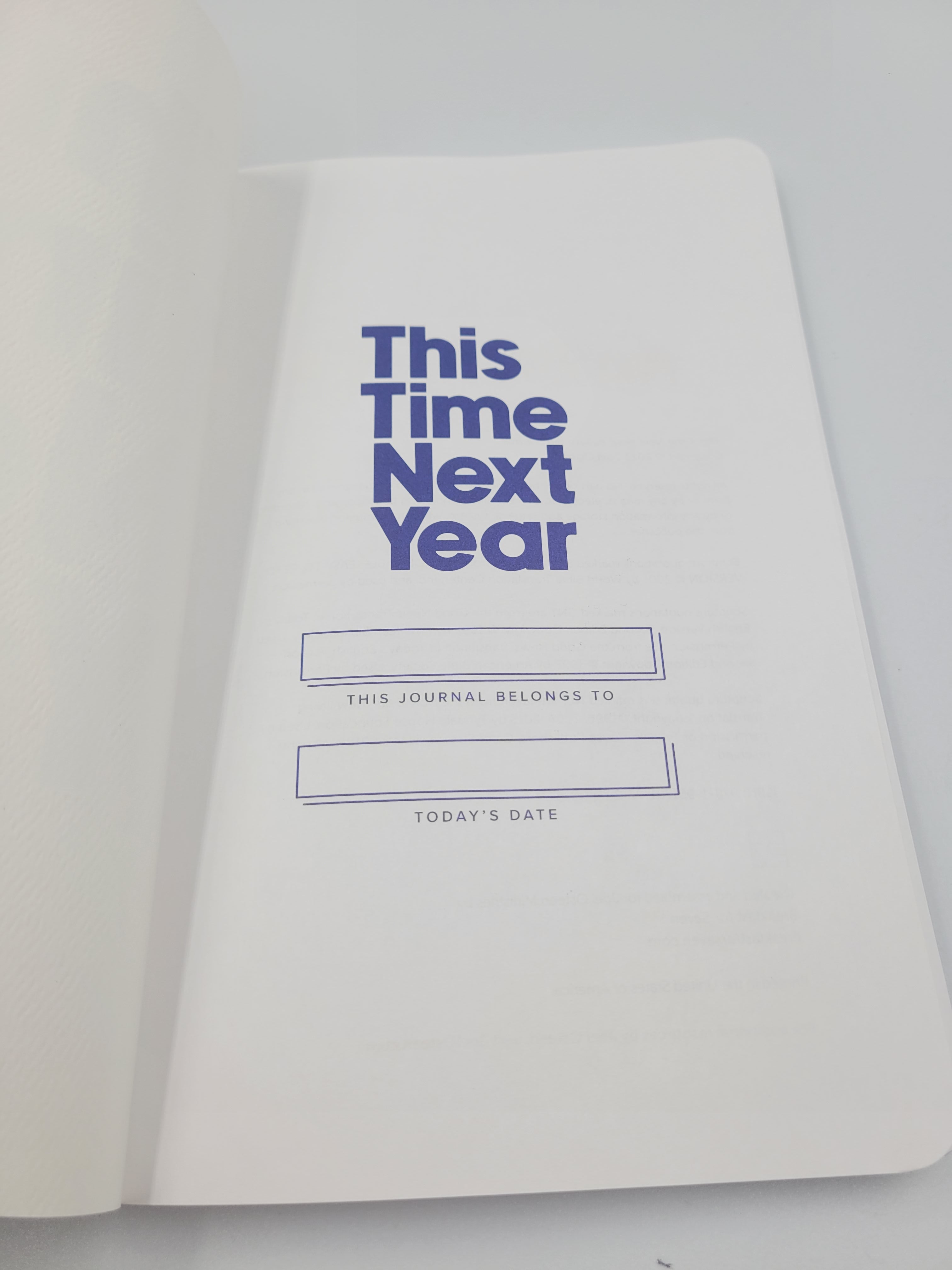 This Time Next Year – Believe Big Journal by Joel Osteen (2020, Paperback)