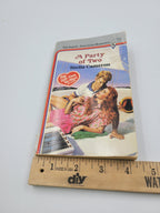 A Party of Two by Stella Cameron – Harlequin American Romance #243 (1988)