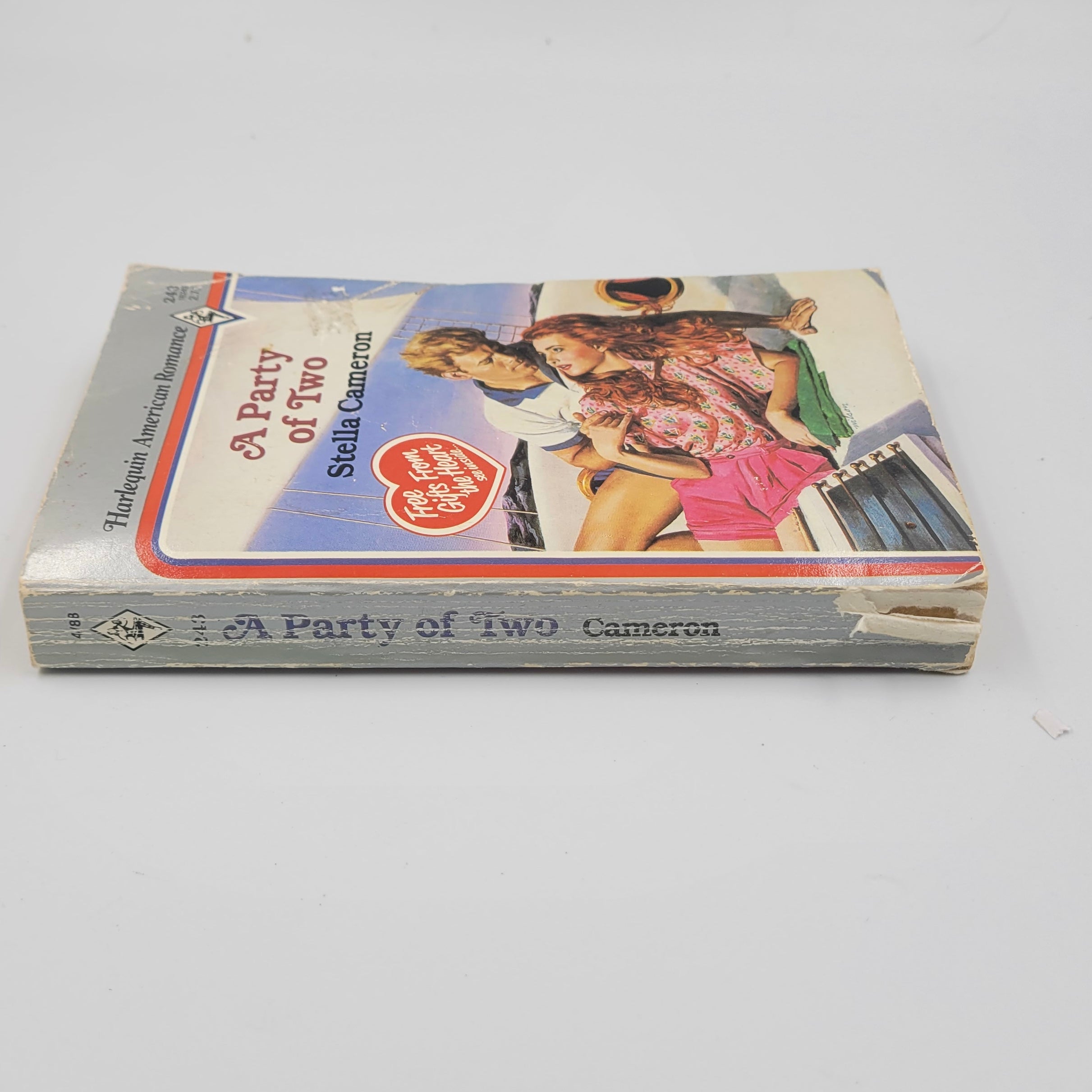 A Party of Two by Stella Cameron – Harlequin American Romance #243 (1988)