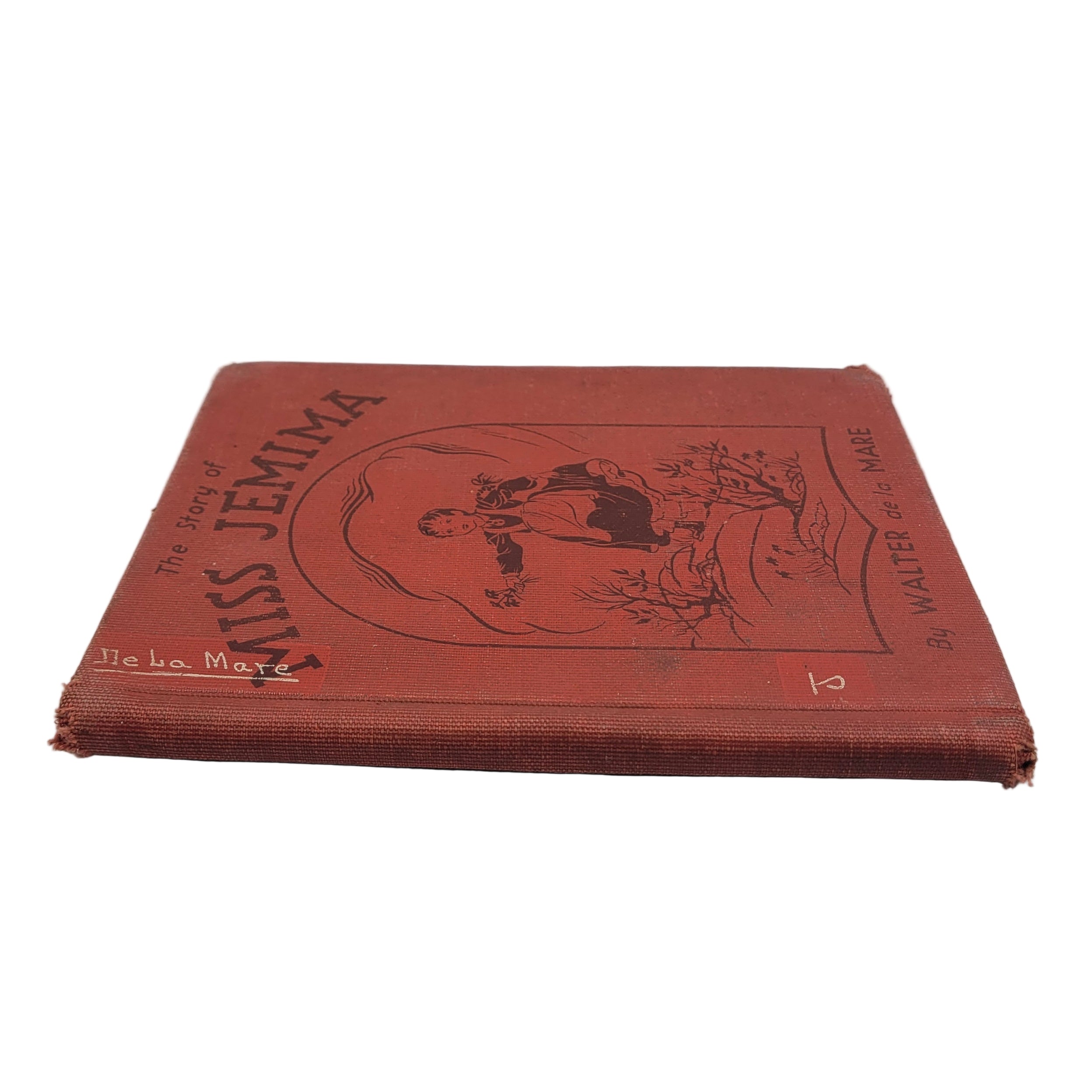 The Story of Miss Jemima by Walter de la Mare (1940) – Illustrated Vintage Ex-Library Edition
