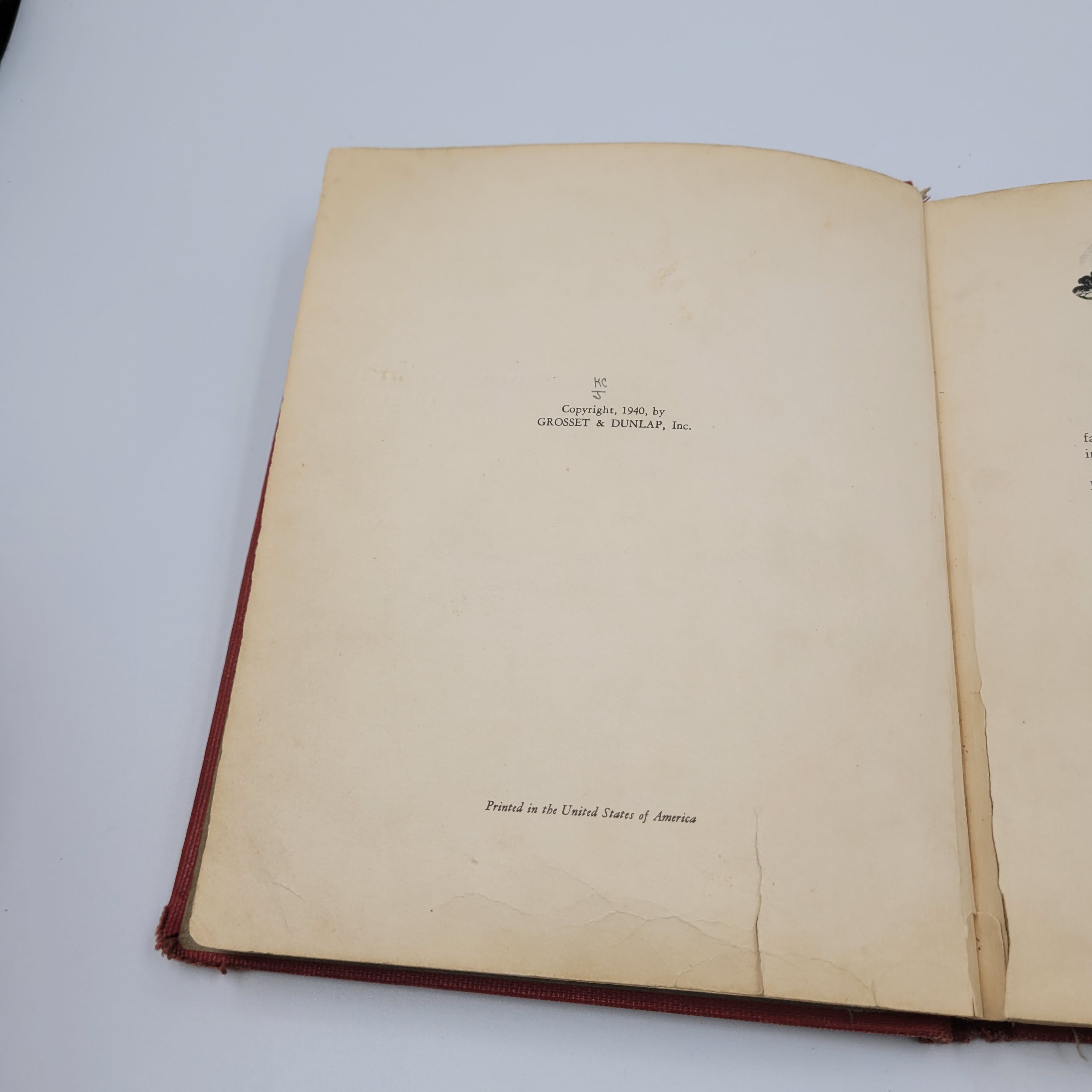 The Story of Miss Jemima by Walter de la Mare (1940) – Illustrated Vintage Ex-Library Edition