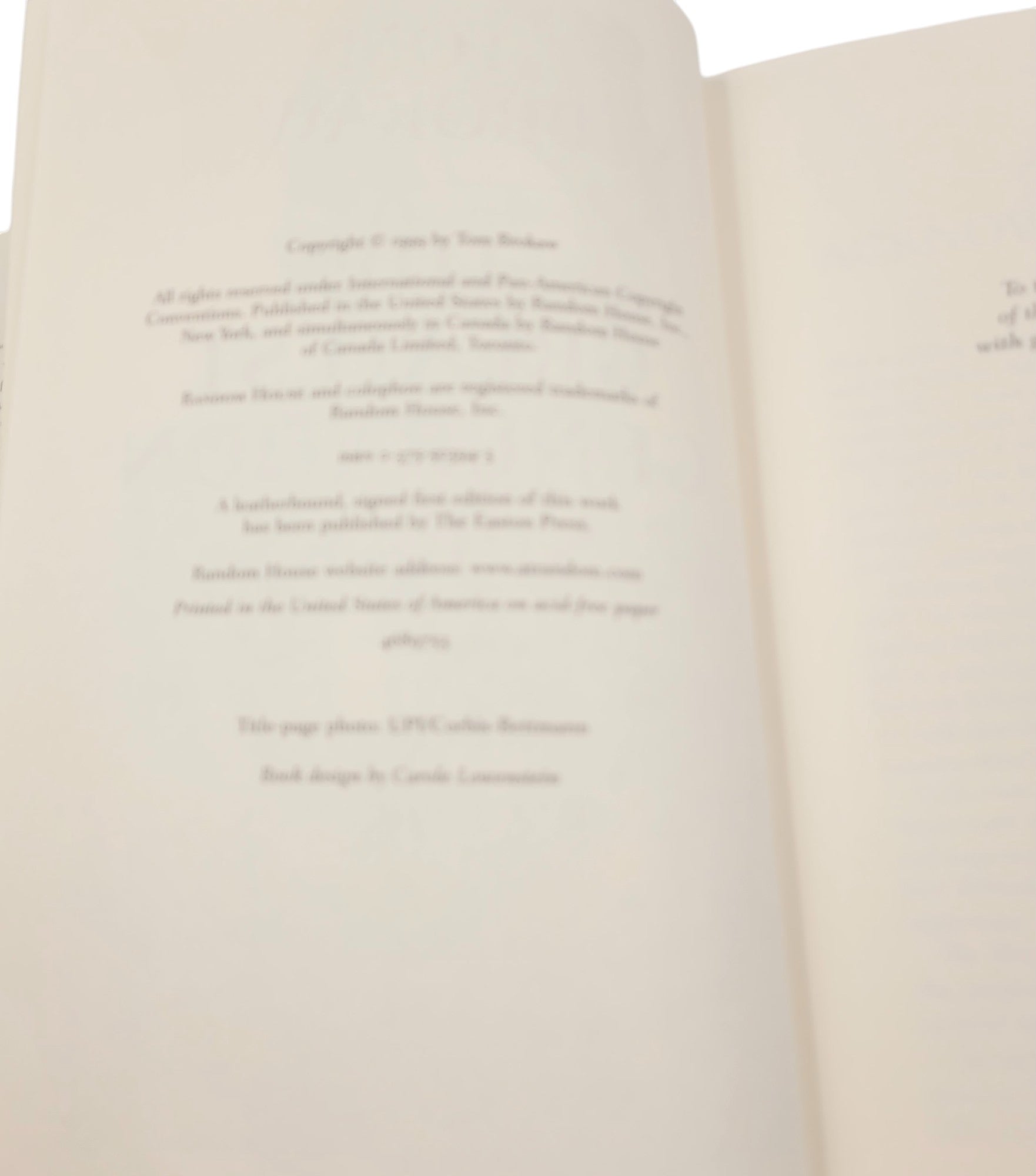 The Greatest Generation Speaks: Letters and Reflections by Tom Brokaw (2002)