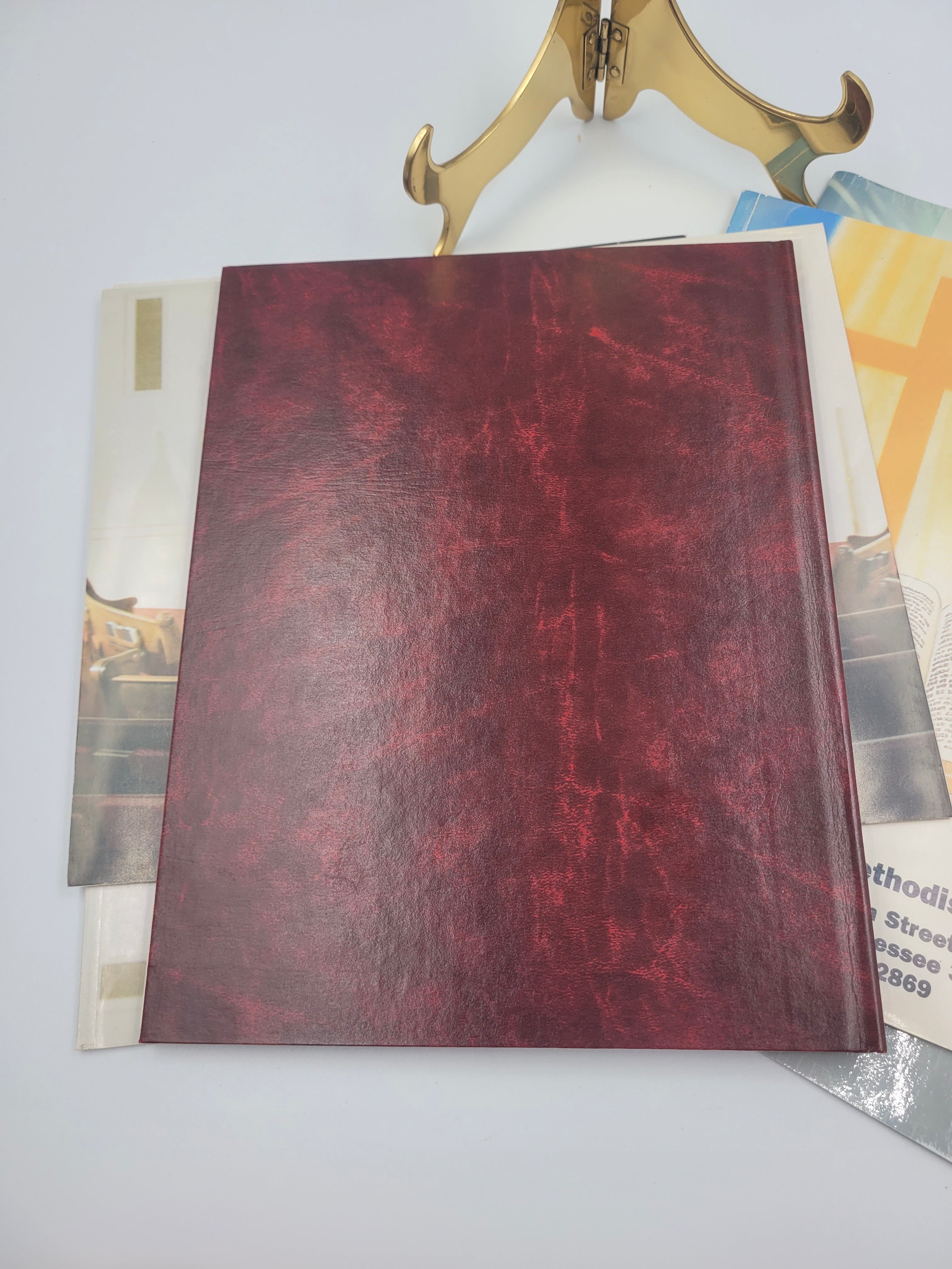 Lot of 5 Church Membership Directories – First United Methodist Church, White Pine, Tennessee
