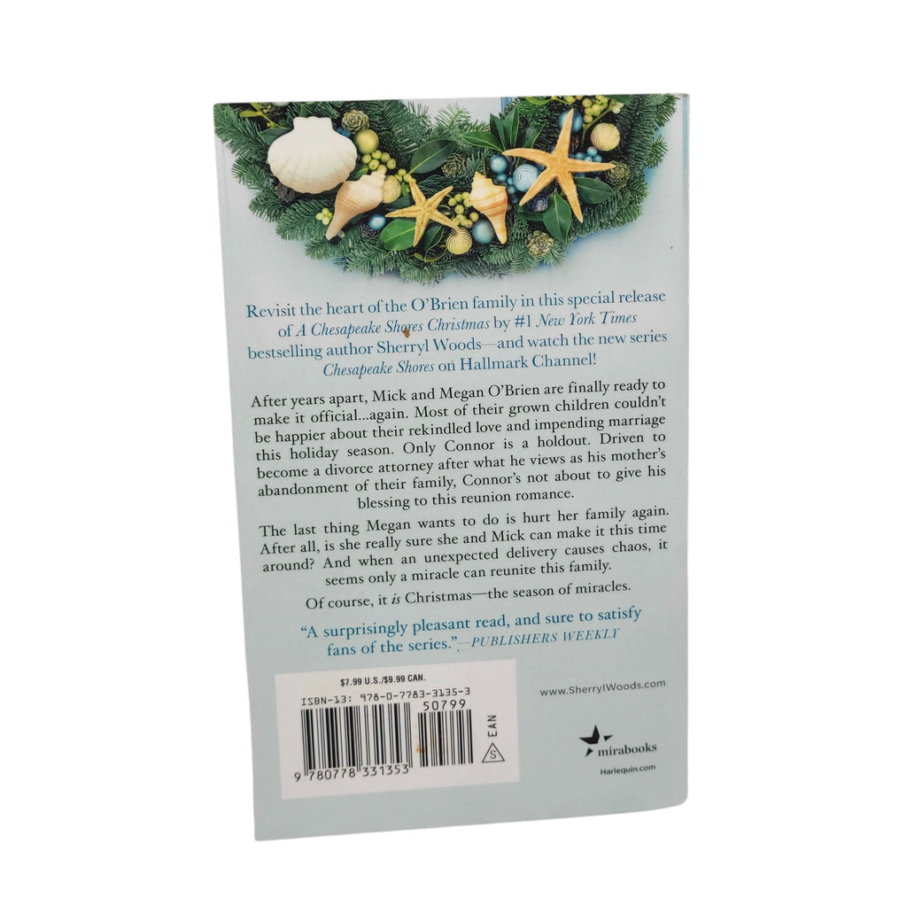 A Chesapeake Shores Christmas by Sherryl Woods (2010, MIRA Books) – Vintage Paperback, Hallmark Series Tie-In