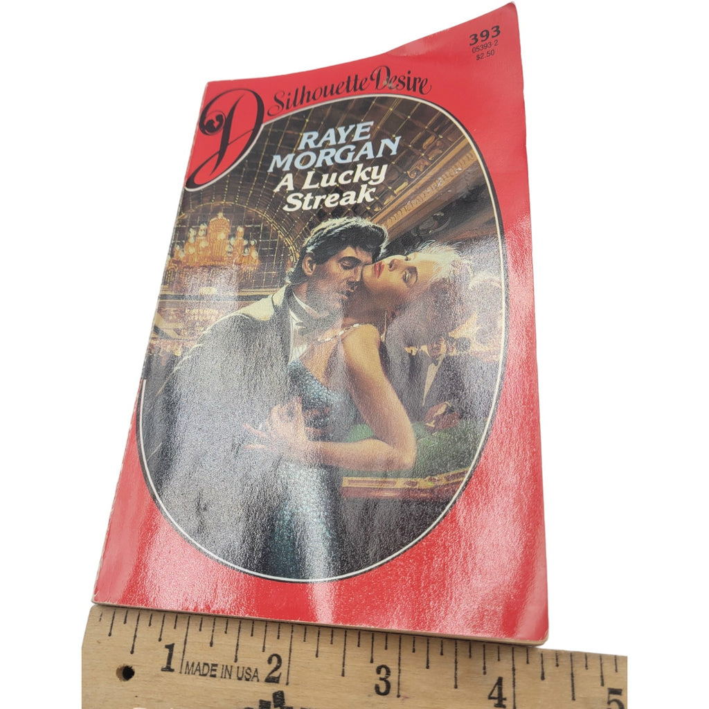 A Lucky Streak by Raye Morgan – Silhouette Desire No. 393 (1987 Vintage Romance)