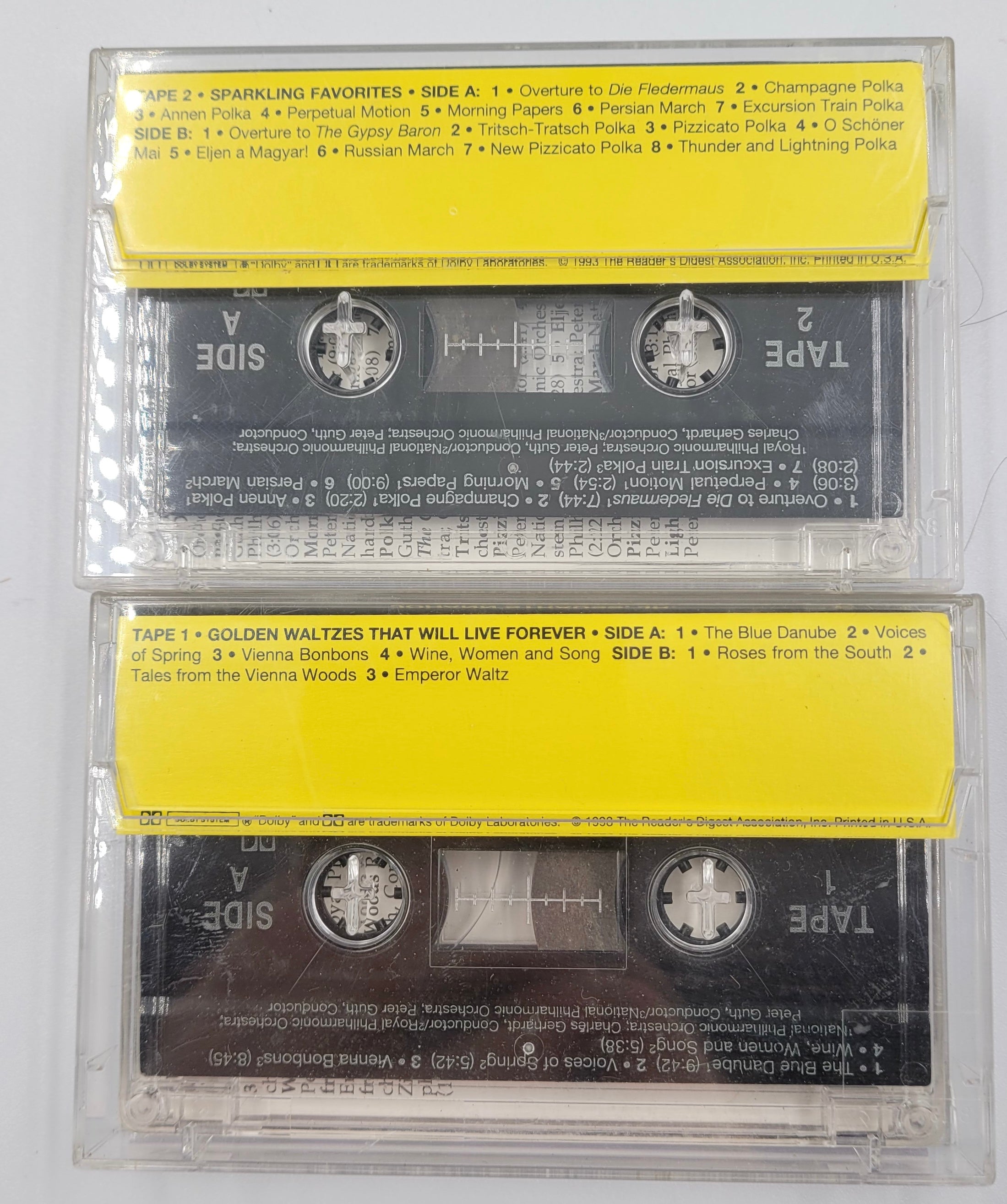 Favorites from the Classics – Johann Strauss Jr. 2-Cassette Set (Tested, Works)