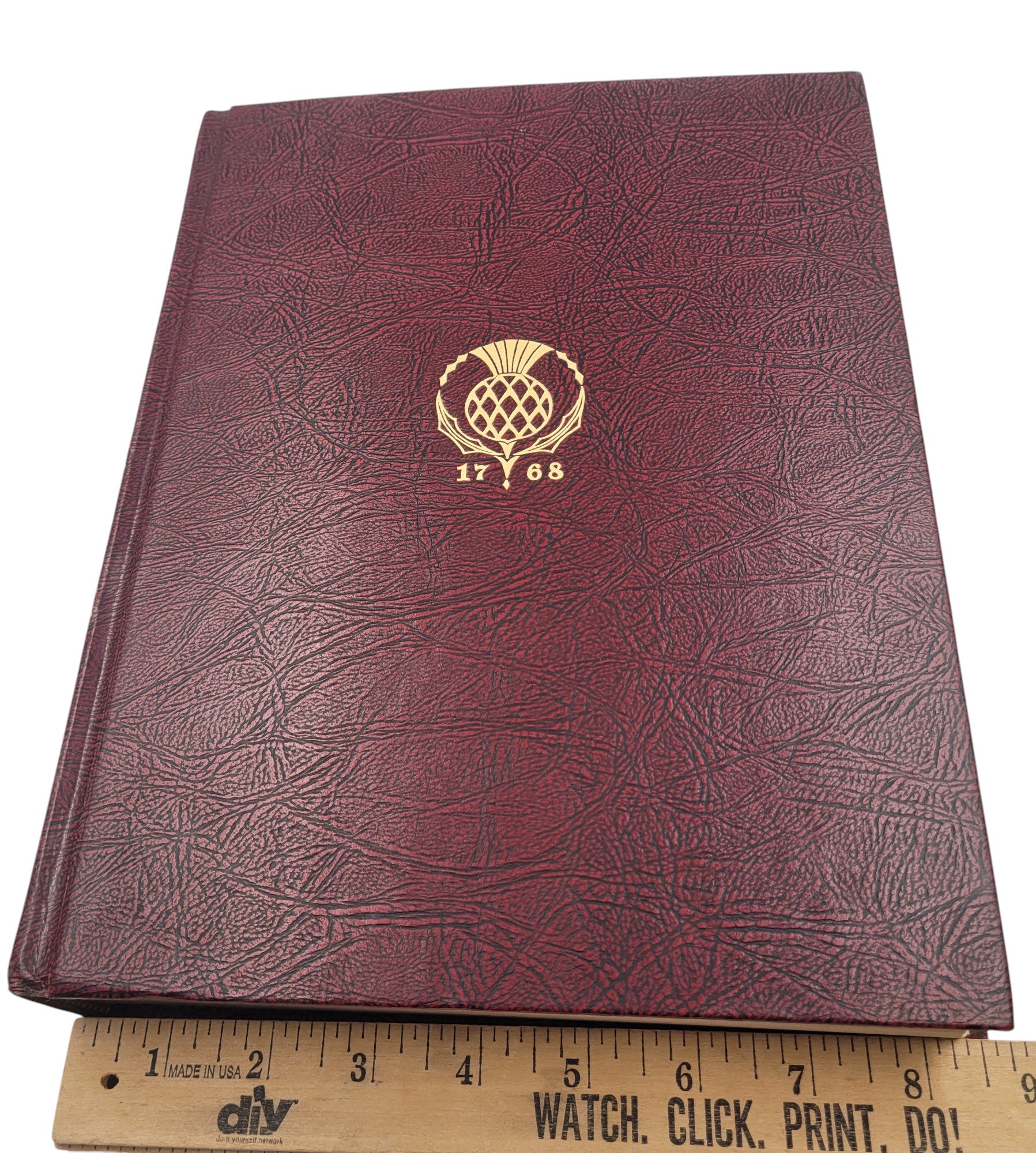 Encyclopaedia (Encyclopedia) Britannica Volume 9 (1967) – "Extradition" to "Garrick, David" | Maroon Leatherette with Gold Embossing