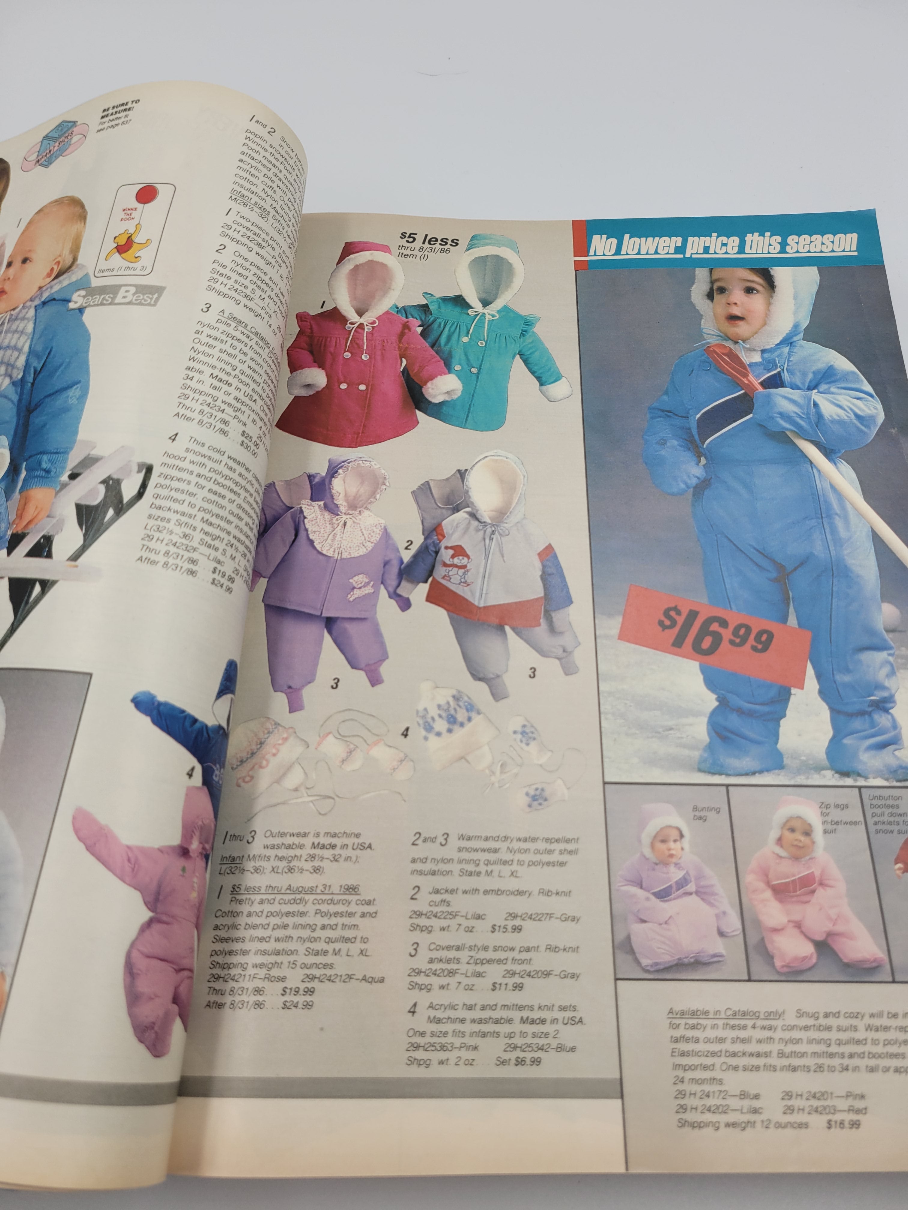1986 Sears Fall Winter Centennial Catalog – Statue of Liberty Cover