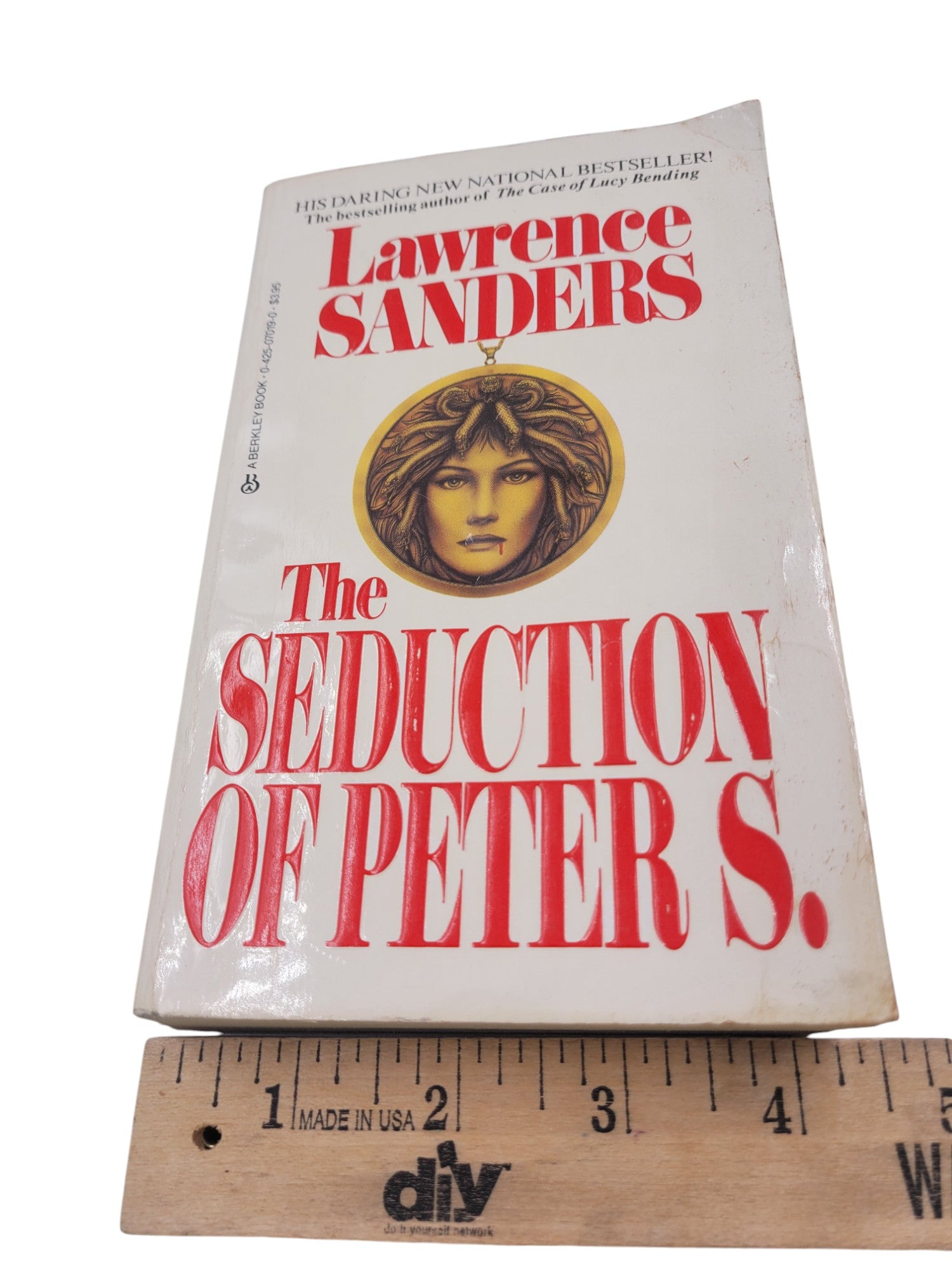The Seduction of Peter S. by Lawrence Sanders – Berkley Paperback Edition (1984)